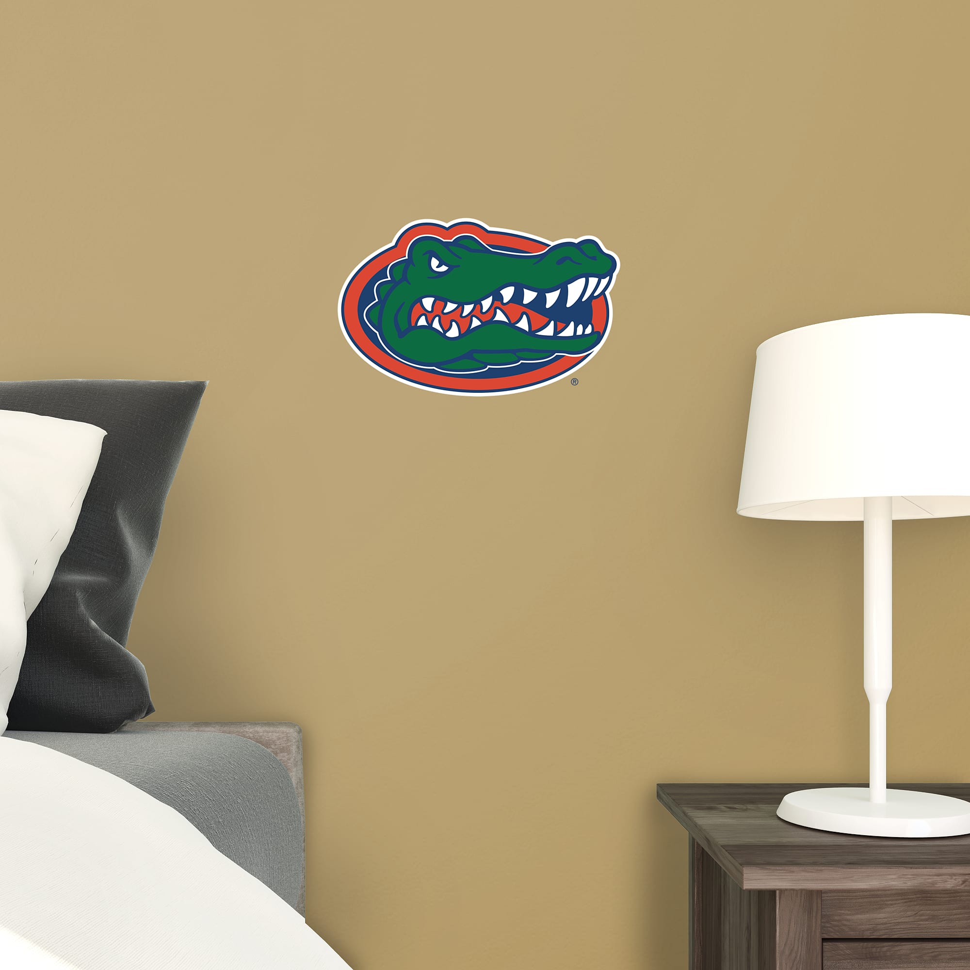 Florida Gators: Logo - Officially Licensed Removable Wall Decal 13.0"W x 8.0"H by Fathead | Vinyl