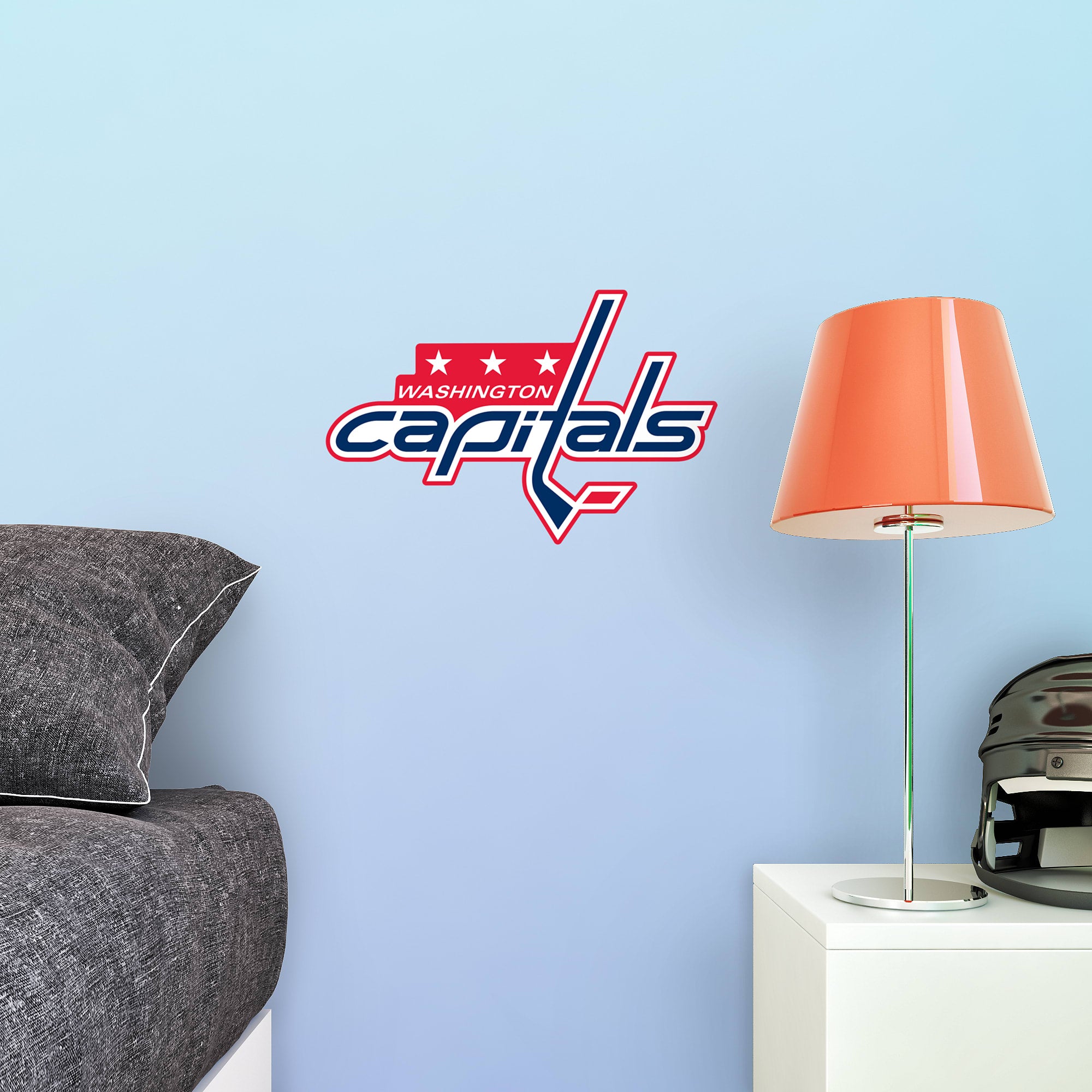 Washington Capitals: Logo - Officially Licensed NHL Removable Wall Decal Large by Fathead | Vinyl