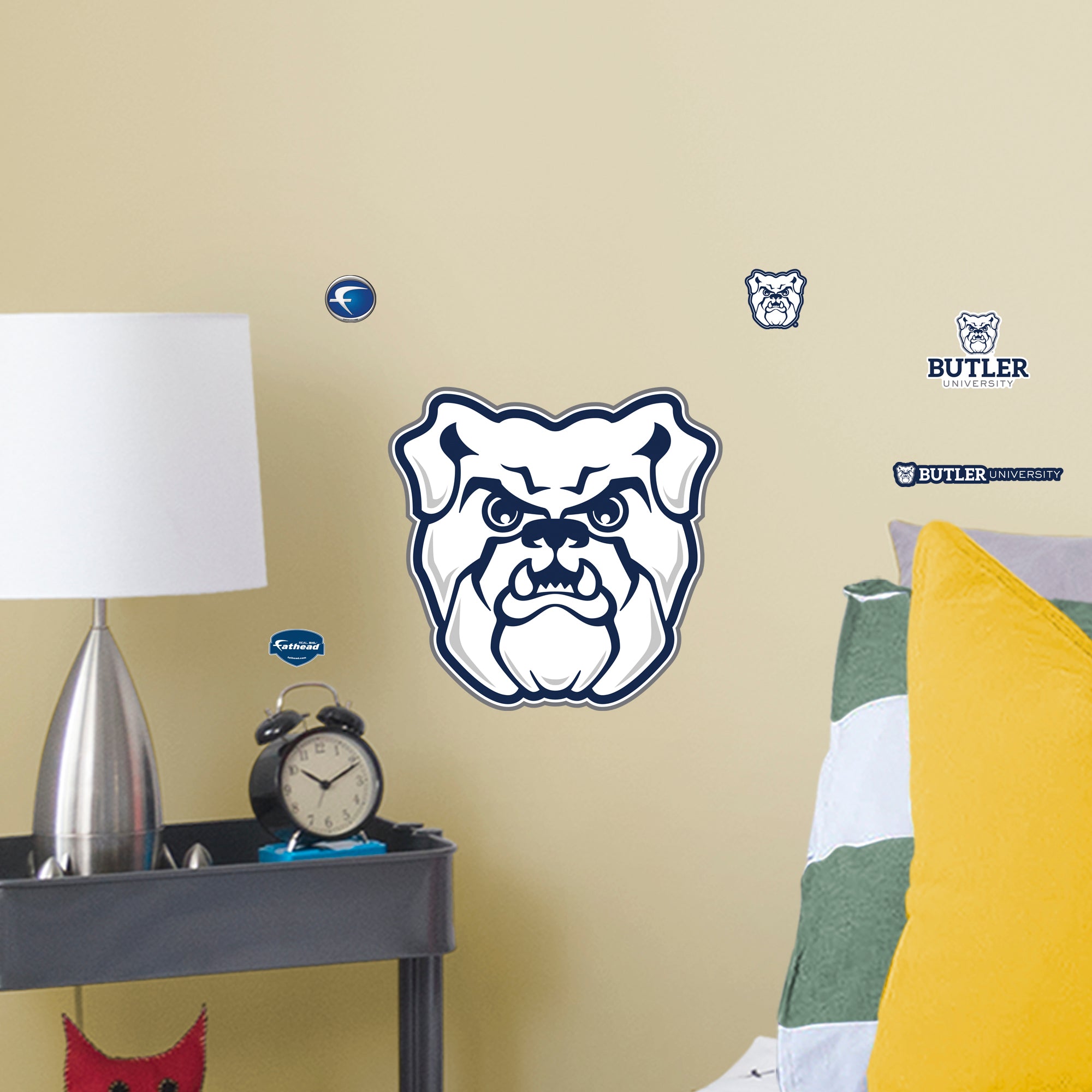 Butler Bulldogs 2020 POD Teammate Logo - Officially Licensed NCAA Removable Wall Decal Large by Fathead | Vinyl