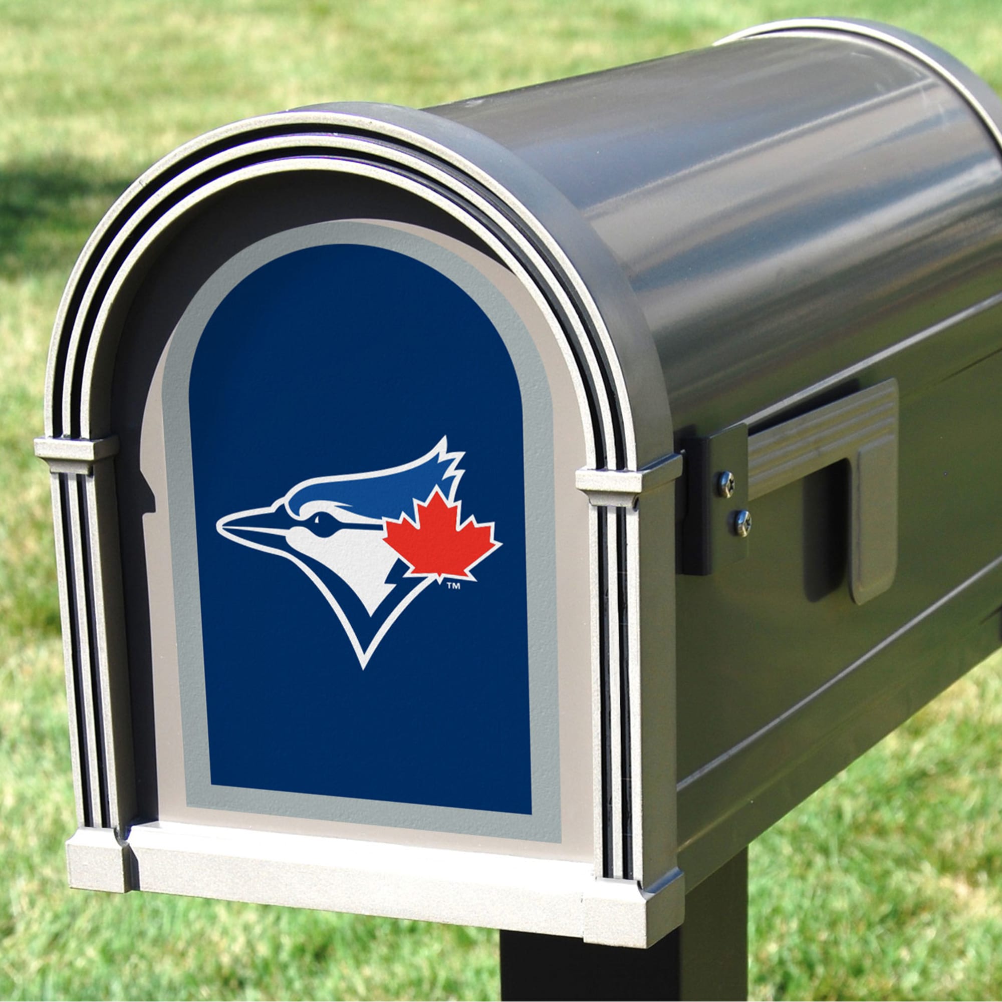 Toronto Blue Jays: Mailbox Logo - Officially Licensed MLB Outdoor Graphic 5.0"W x 8.0"H by Fathead | Wood/Aluminum