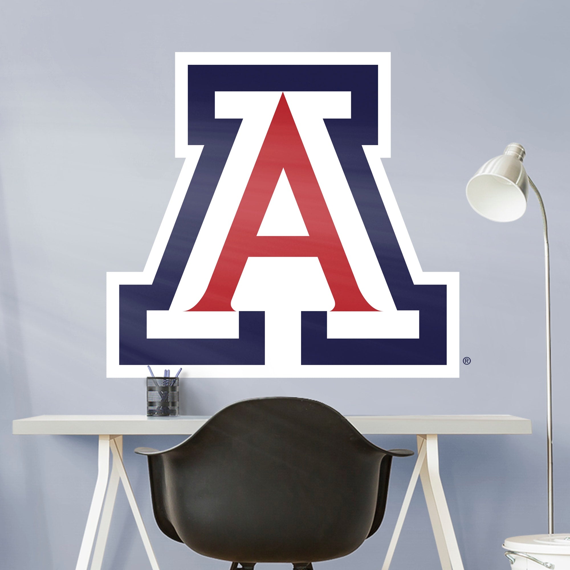 Arizona Wildcats: Logo - Officially Licensed Removable Wall Decal Giant Logo (39"W x 38"H) by Fathead | Vinyl