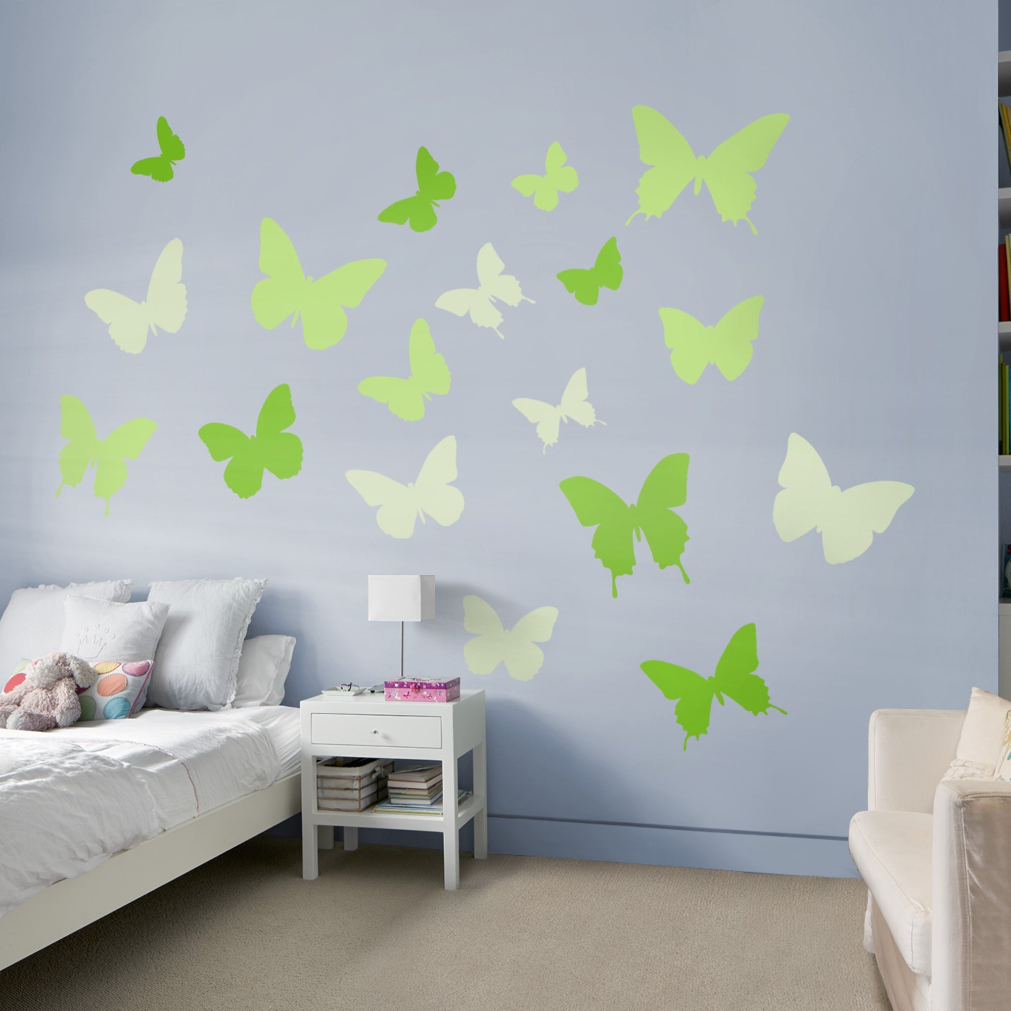 Butterflies - Removable Transfer Decals by Fathead | Vinyl