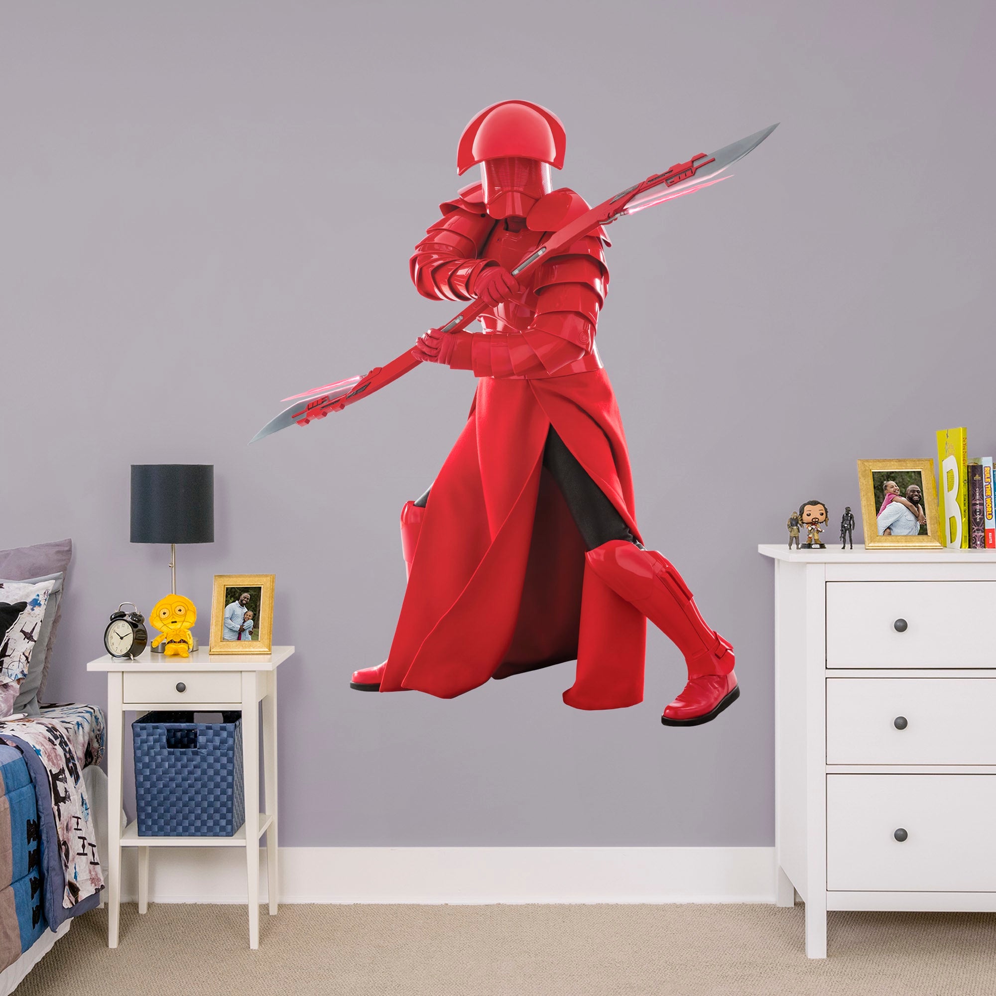 Praetorian Guard - Officially Licensed Removable Wall Decal Life-Size Character + 2 Decals (63"W x 74"H) by Fathead | Vinyl