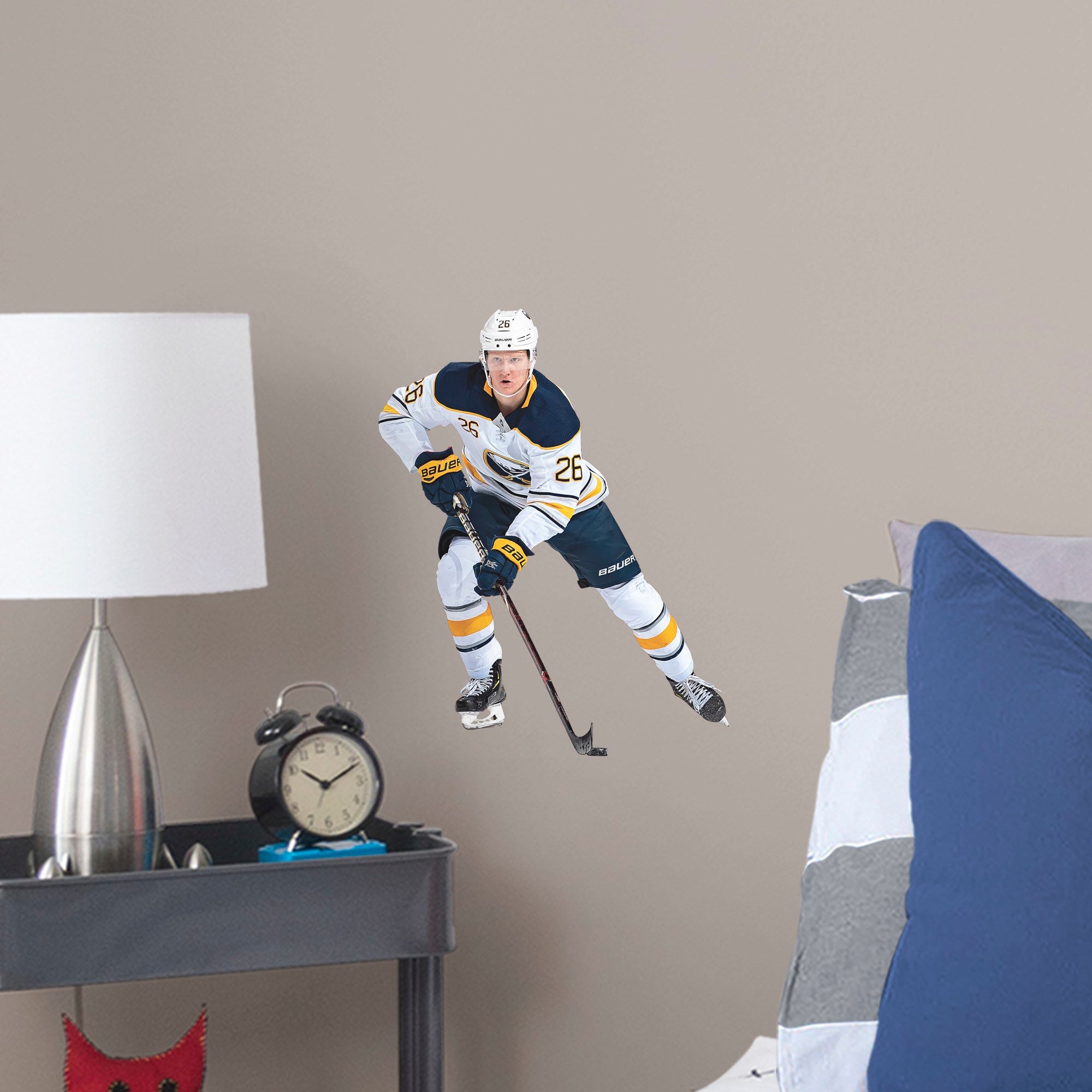 Rasmus Dahlin for Buffalo Sabres - Officially Licensed NHL Removable Wall Decal Large by Fathead | Vinyl