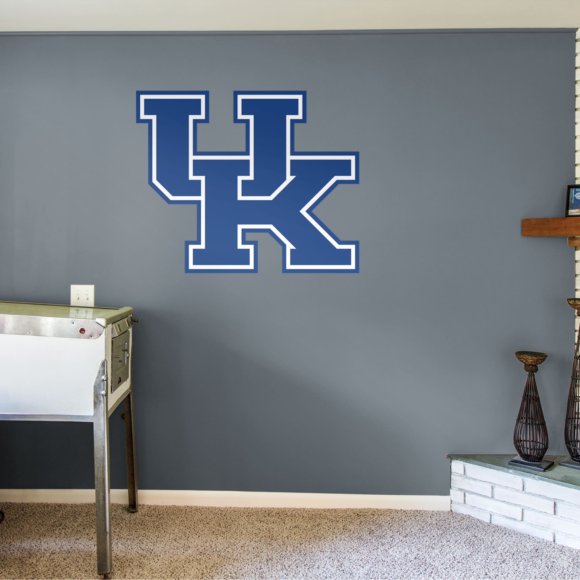 Kentucky Wildcats: Logo - Officially Licensed Removable Wall Decal 47.0"W x 38.0"H by Fathead | Vinyl