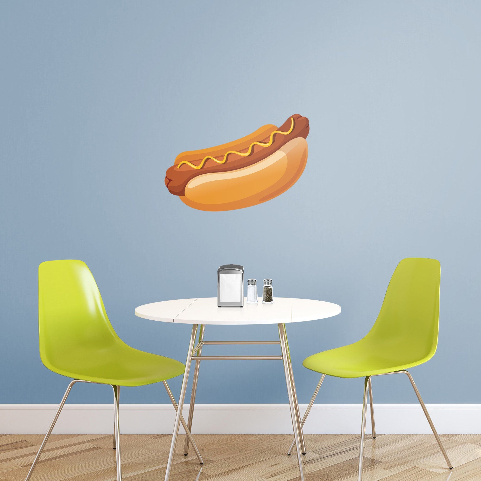 Hot Dog: Illustrated - Removable Vinyl Decal XL by Fathead