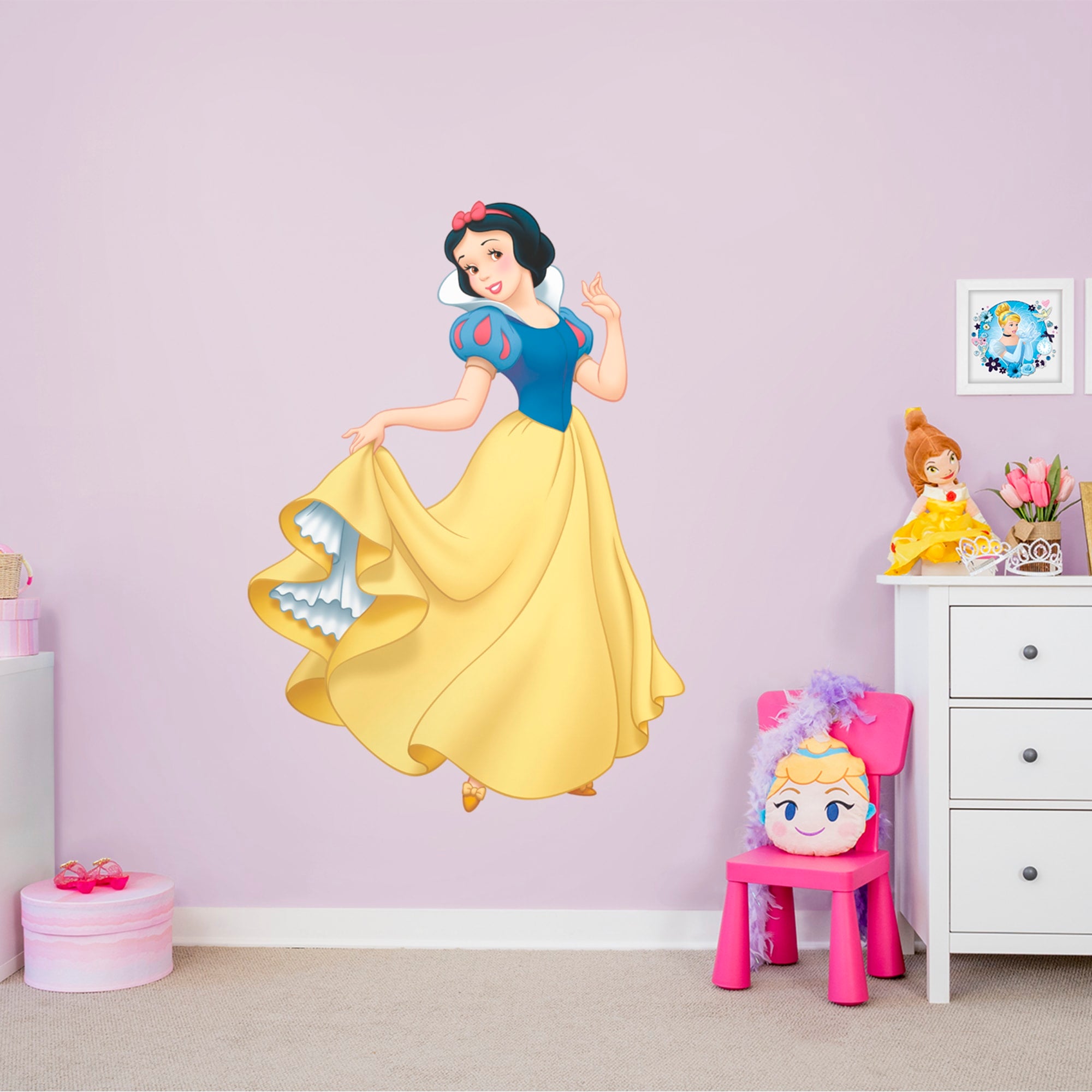 Snow White - Officially Licensed Disney Removable Wall Decal 44.0"W x 61.0"H by Fathead | Vinyl