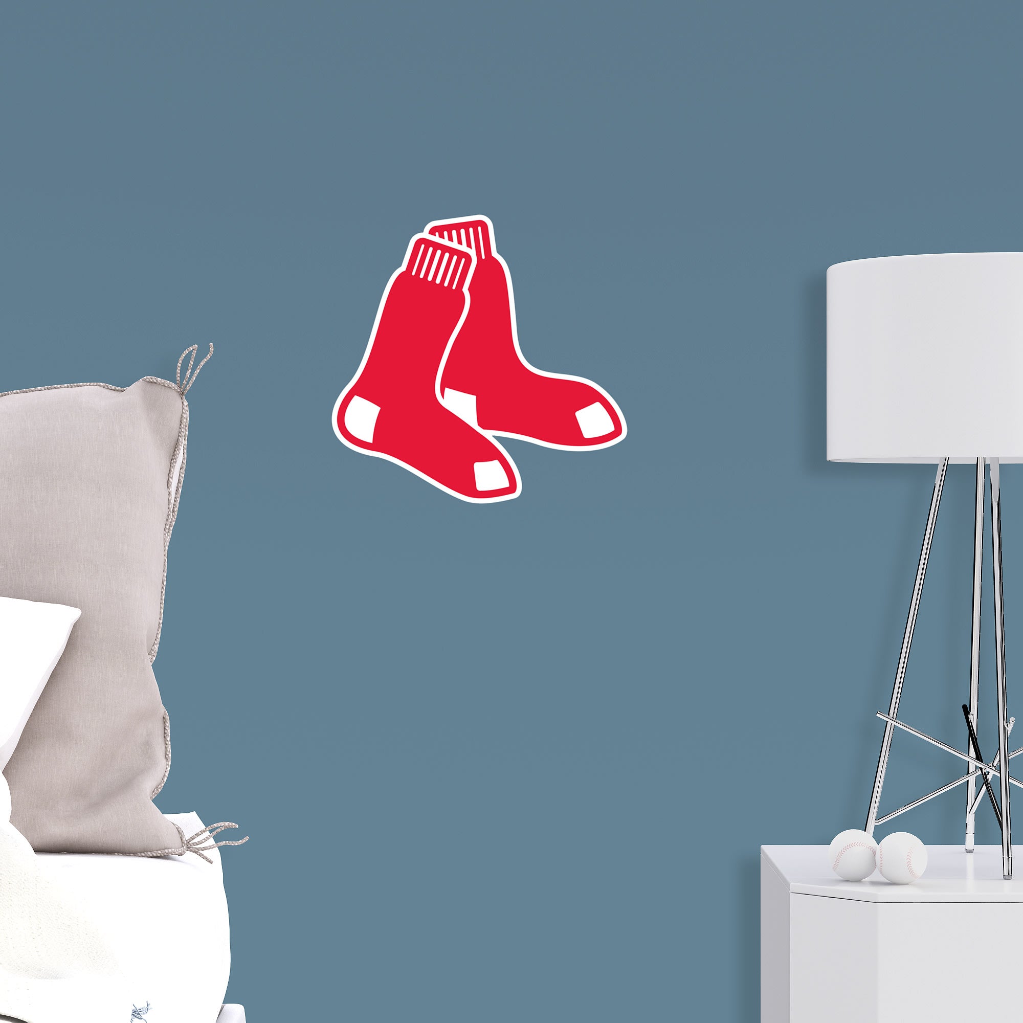 Boston Red Sox: Logo - Officially Licensed MLB Removable Wall Decal Large by Fathead | Vinyl