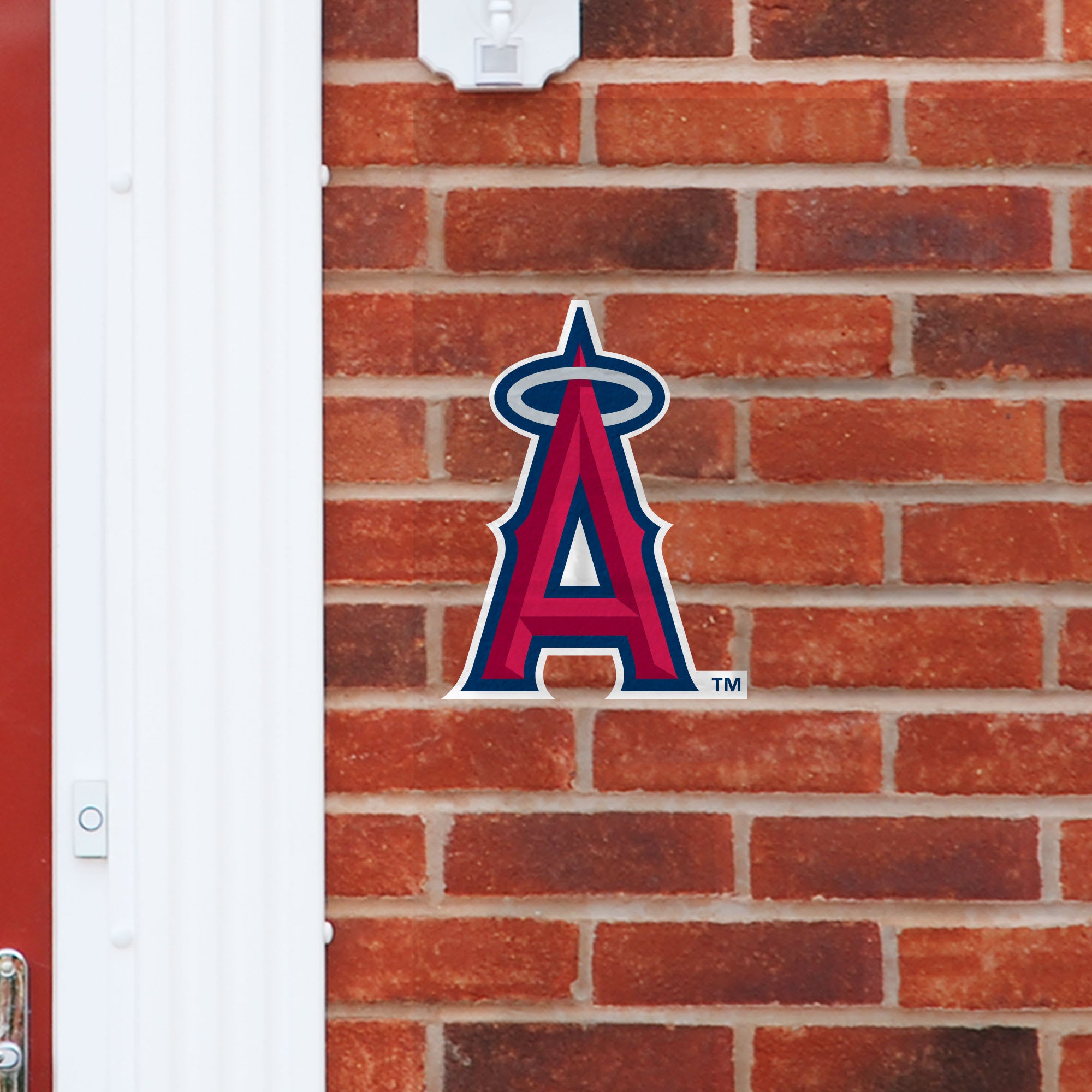LA Angels: Logo - Officially Licensed MLB Outdoor Graphic Large by Fathead | Wood/Aluminum