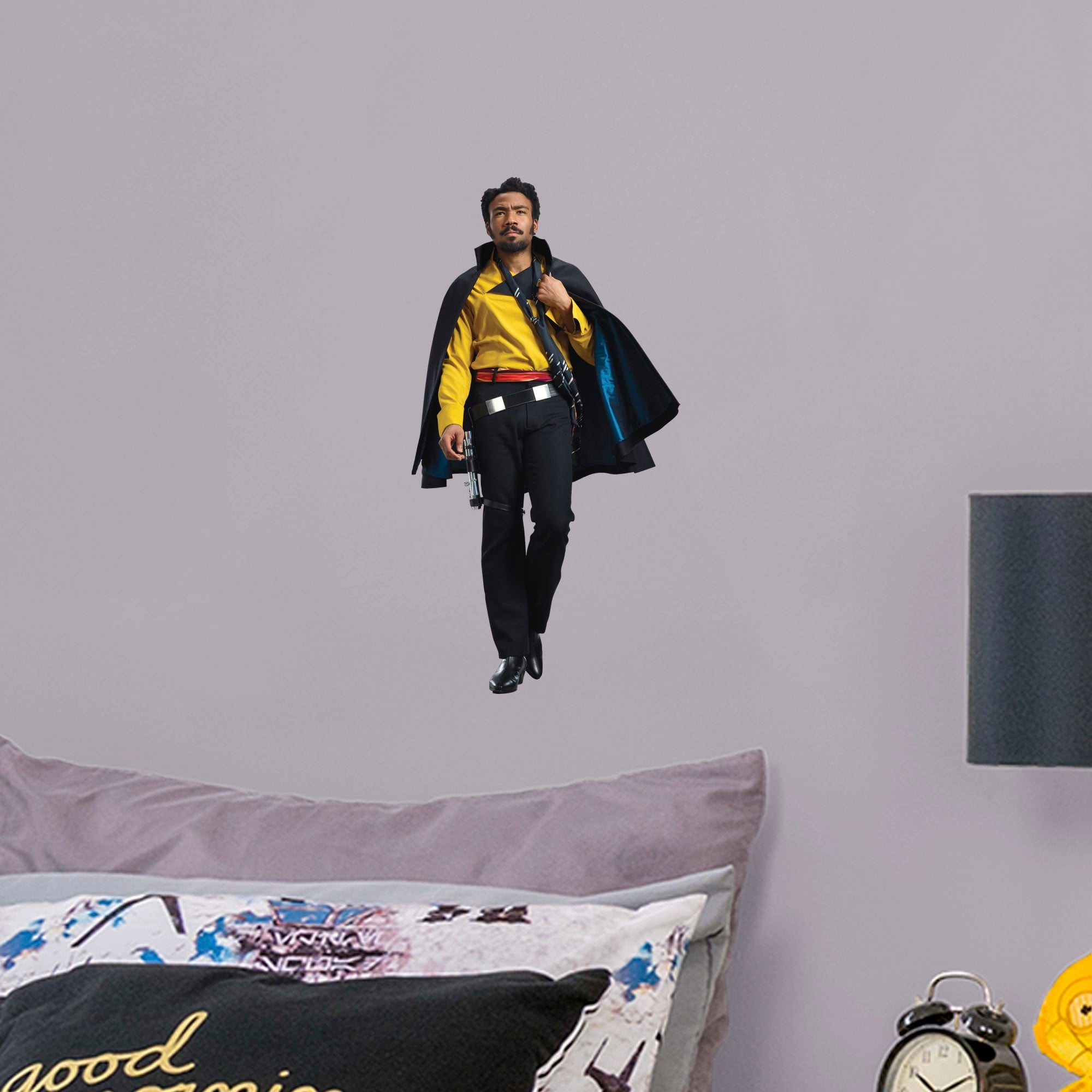 Lando Calrissian - Solo: A Star Wars Story - Officially Licensed Removable Wall Decal Large by Fathead | Vinyl