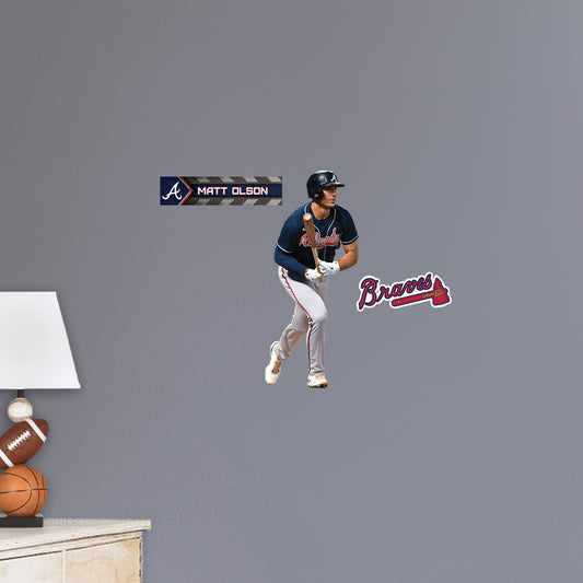 Atlanta Braves: Ronald Acuña Jr. 2023 City Connect - Officially Licensed  MLB Removable Adhesive Decal