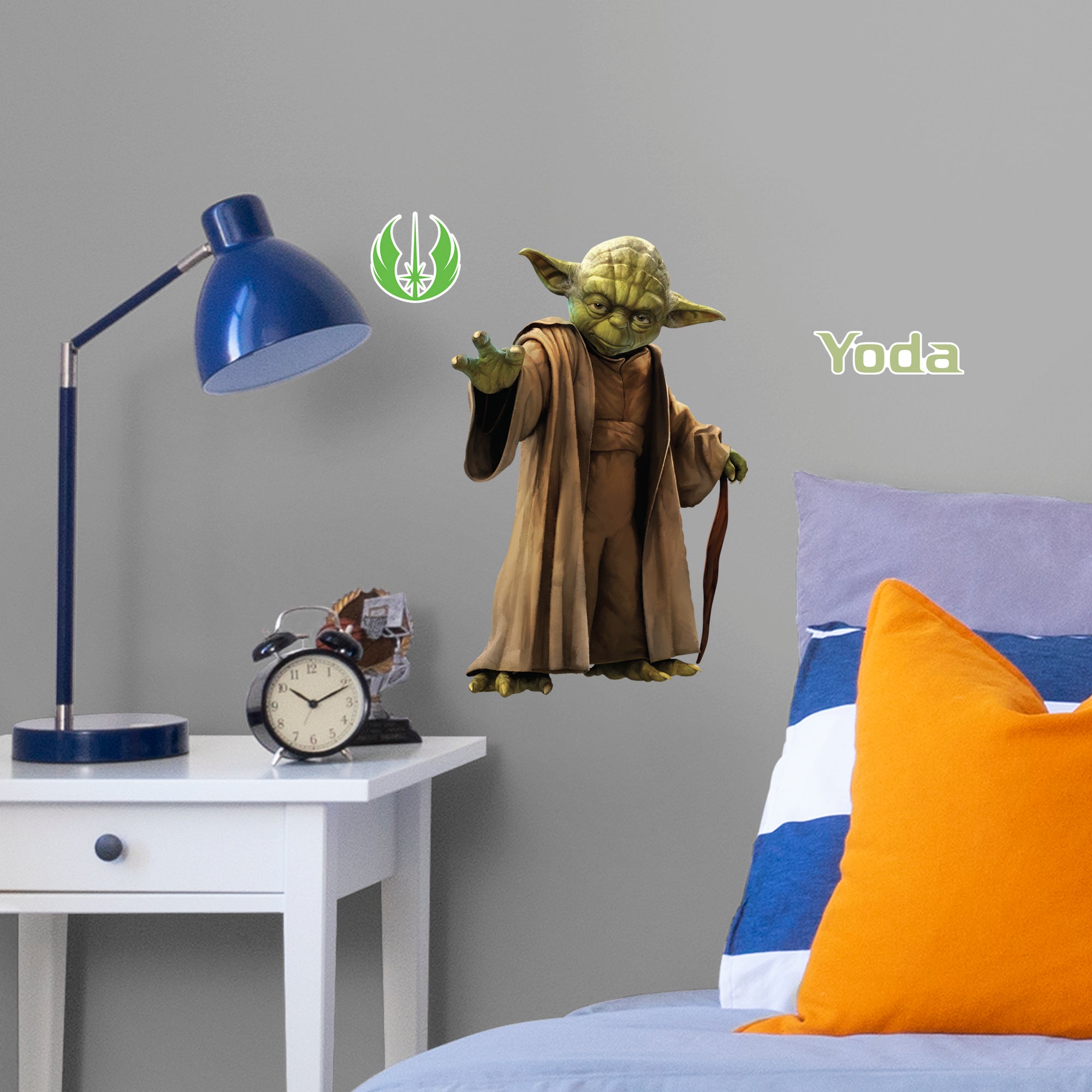 Yoda 2020 - Officially Licensed Star Wars Removable Wall Decal Large by Fathead | Vinyl