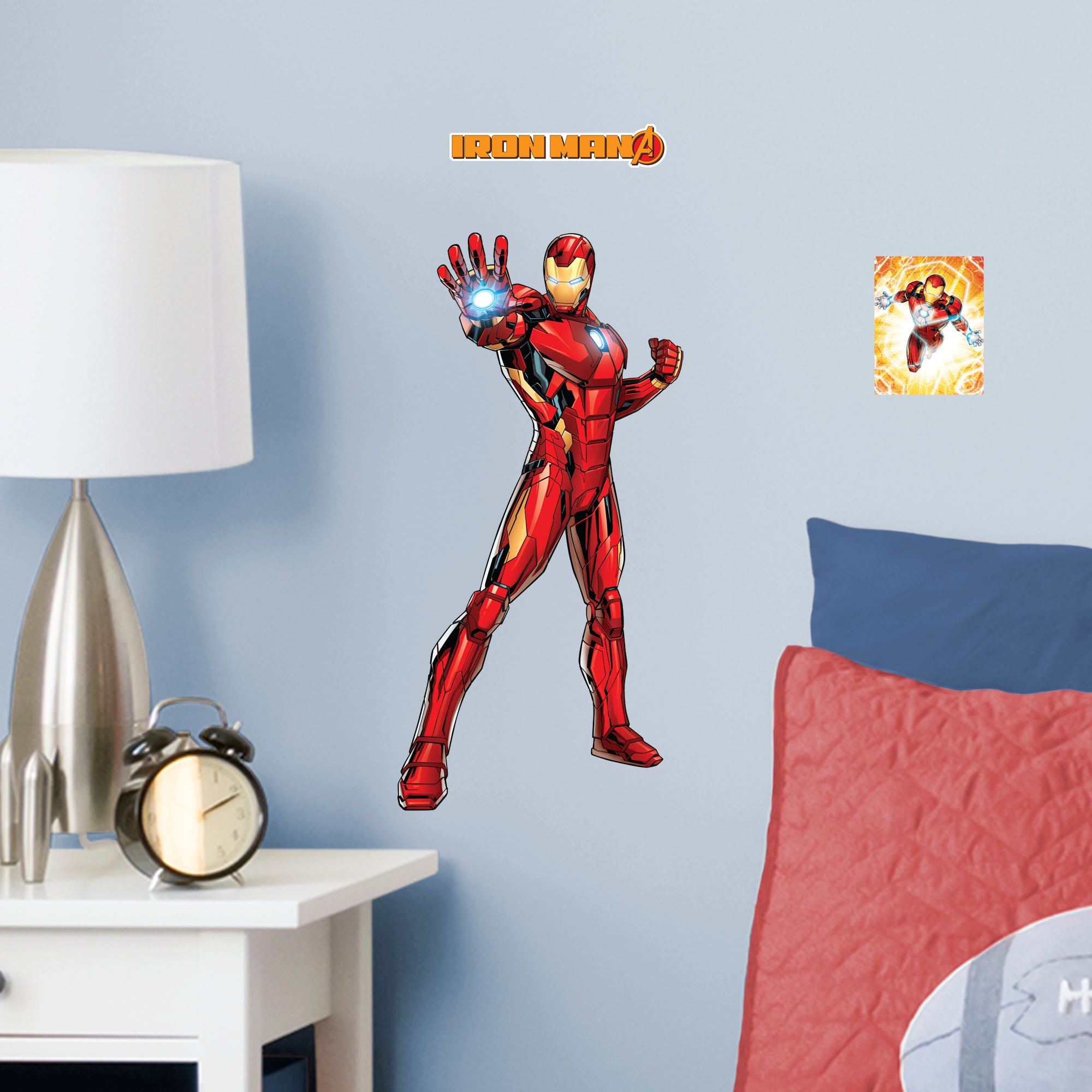 Iron Man: Avengers Core - Officially Licensed Removable Wall Large by Fathead | Vinyl