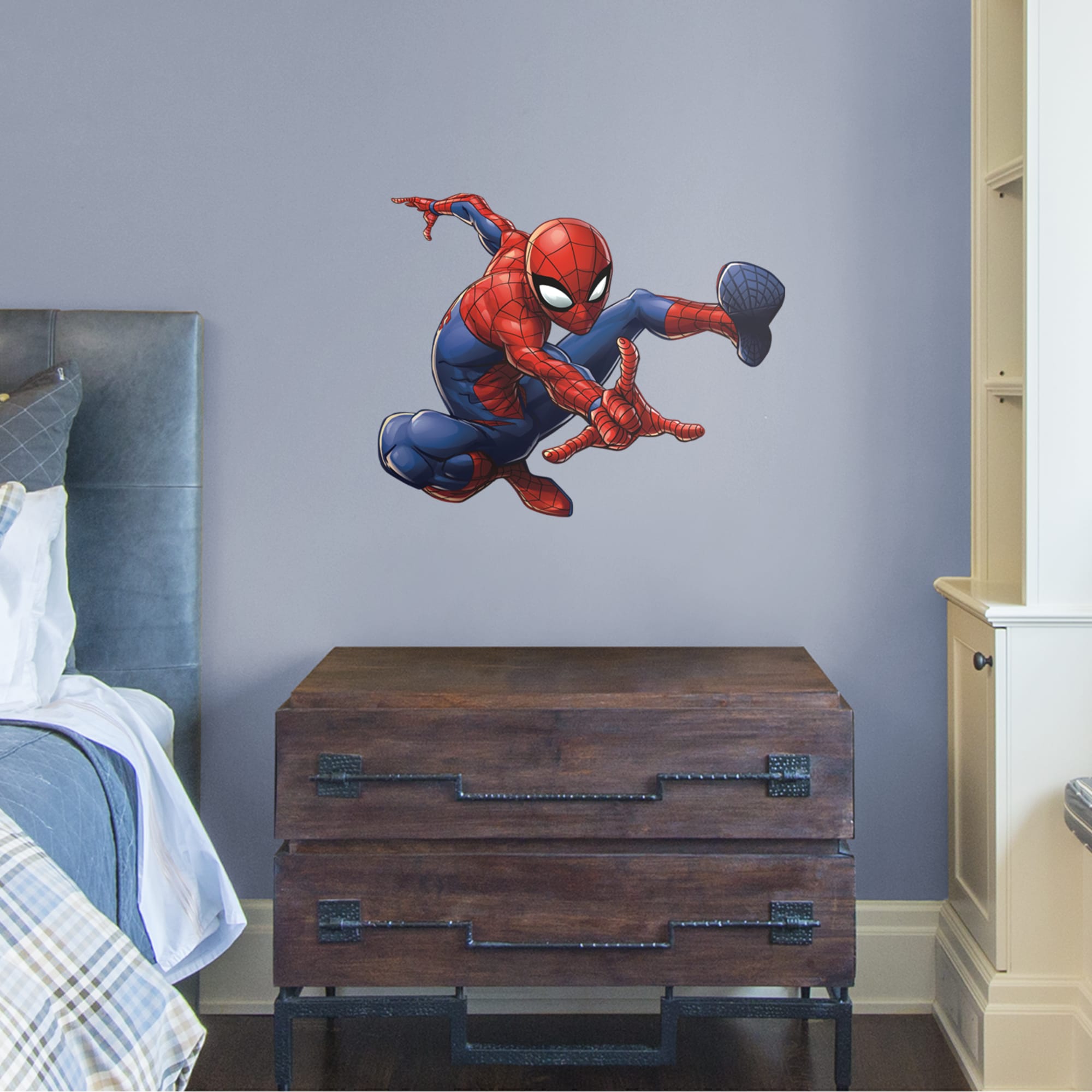 Spider-Man: Webslinger - Officially Licensed Removable Wall Decal 31.0"W x 25.0"H by Fathead | Vinyl