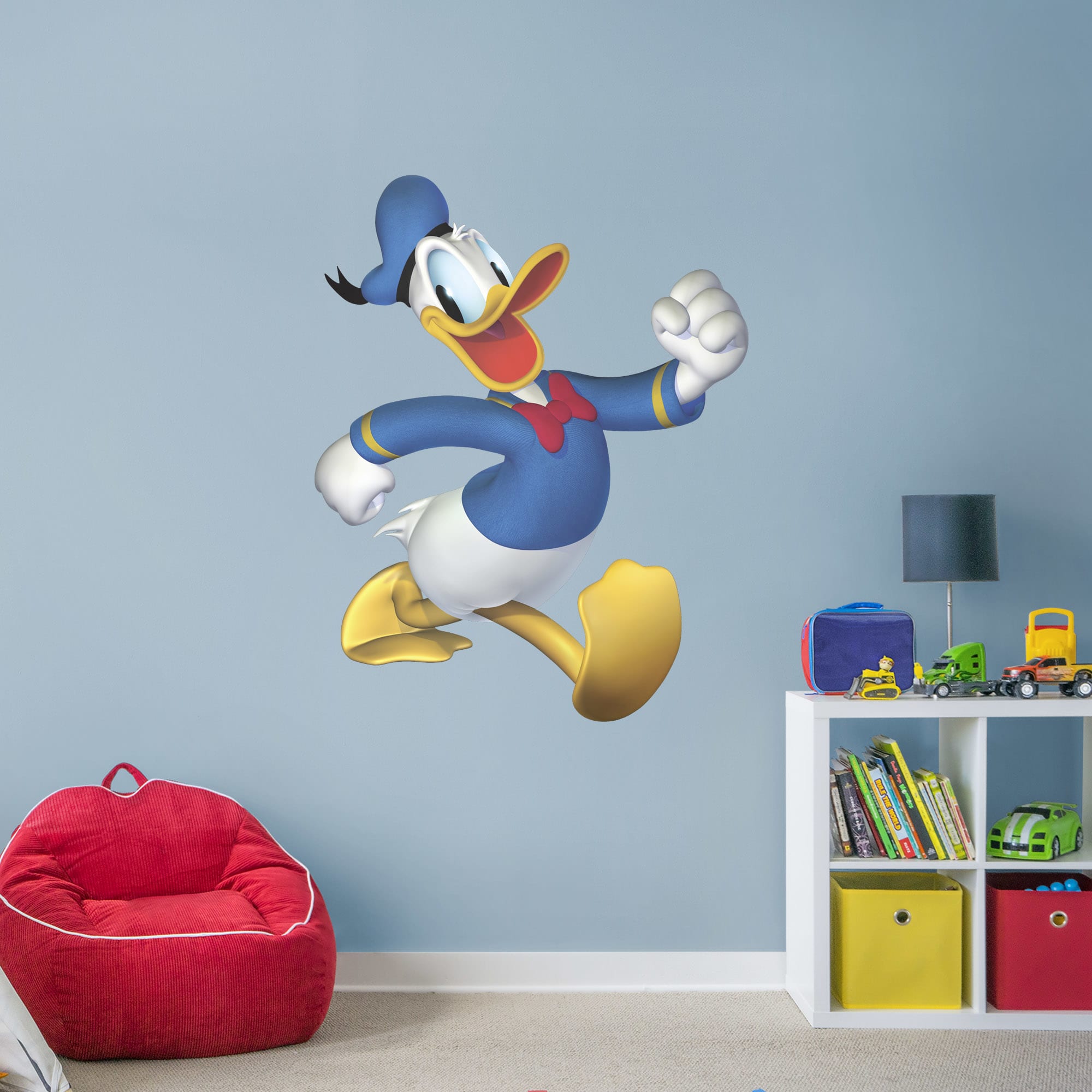 Donald Duck - Officially Licensed Disney Removable Wall Decal Giant Character + 2 Decals (38.5"W x 48.5"H) by Fathead | Vinyl