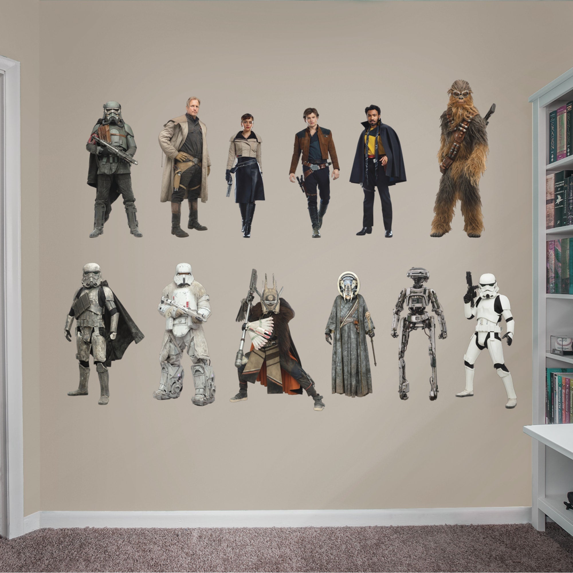 Solo: A Star Wars Story Collection - Officially Licensed Removable Wall Decals 12.0"W x 26.0"H by Fathead | Vinyl