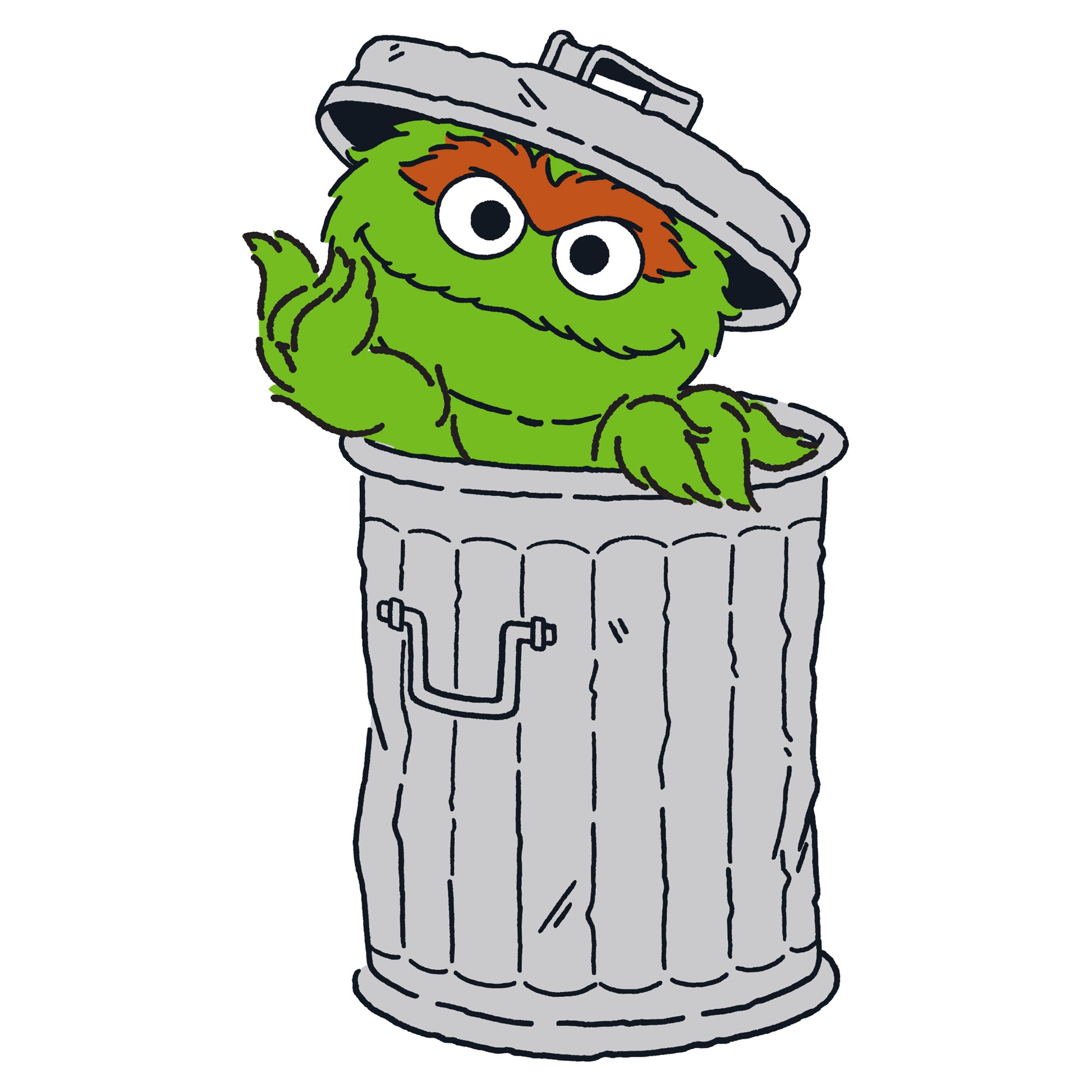 oscar the grouch head