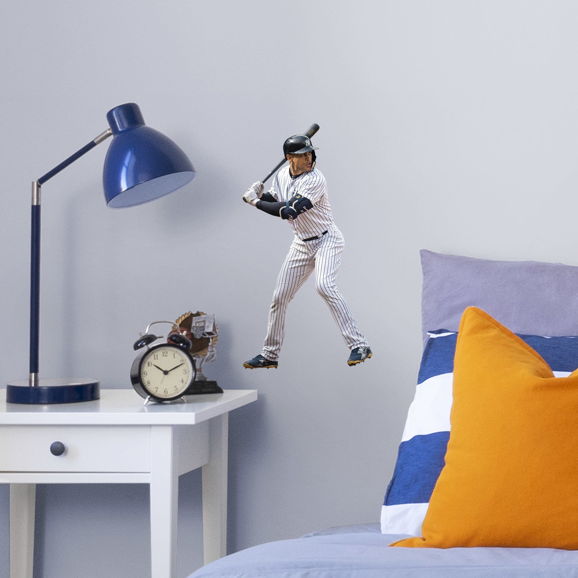 Giancarlo Stanton for New York Yankees - Officially Licensed MLB Removable Wall Decal Large by Fathead | Vinyl