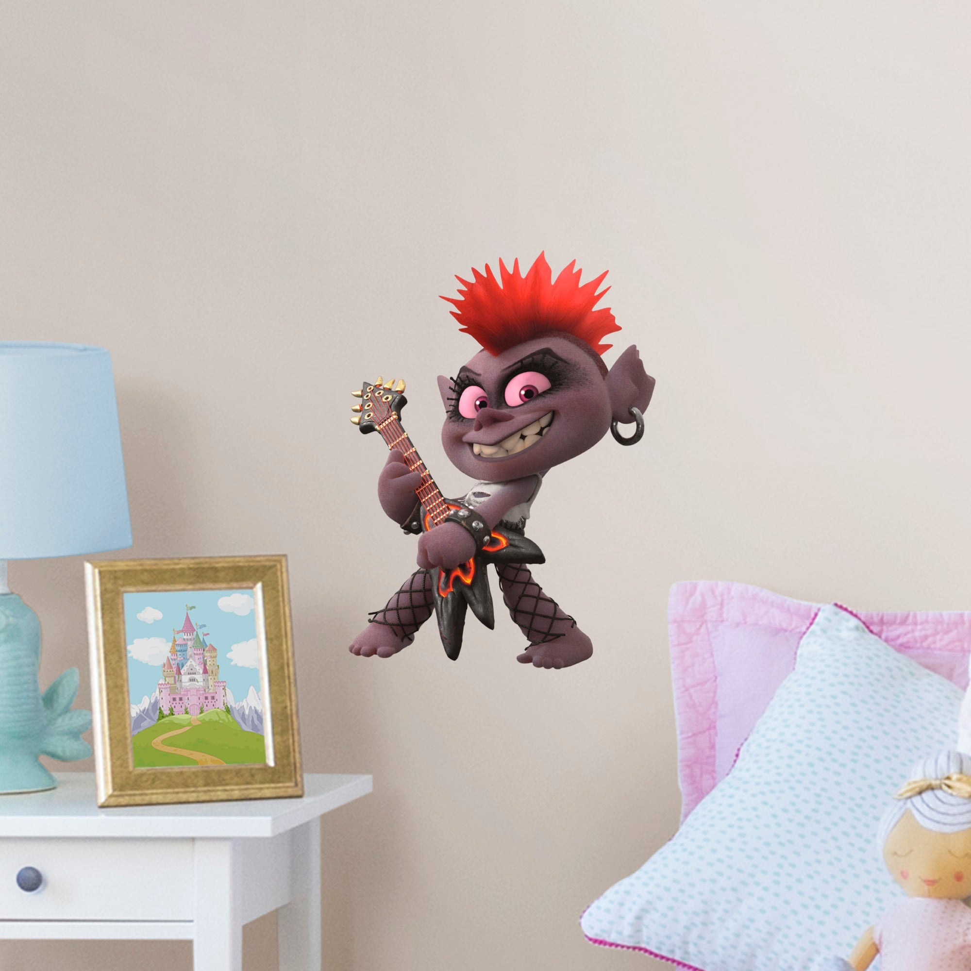 Queen Barb: Trolls World Tour - Officially Licensed Removable Wall Decal Large by Fathead | Vinyl