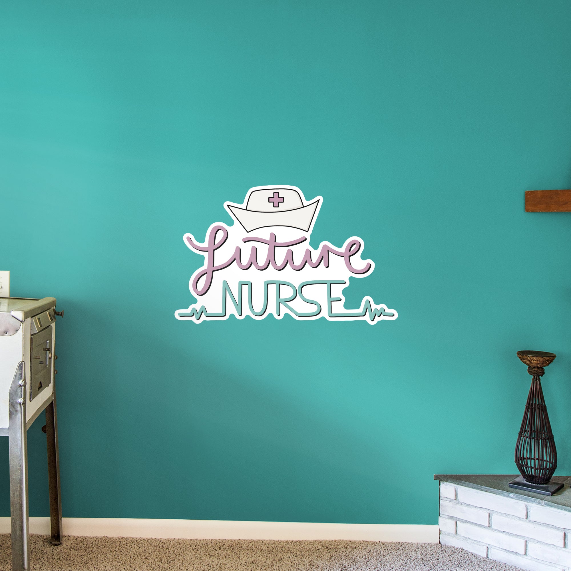 Future Nurse - Officially Licensed Big Moods Removable Wall Decal XL by Fathead | Vinyl