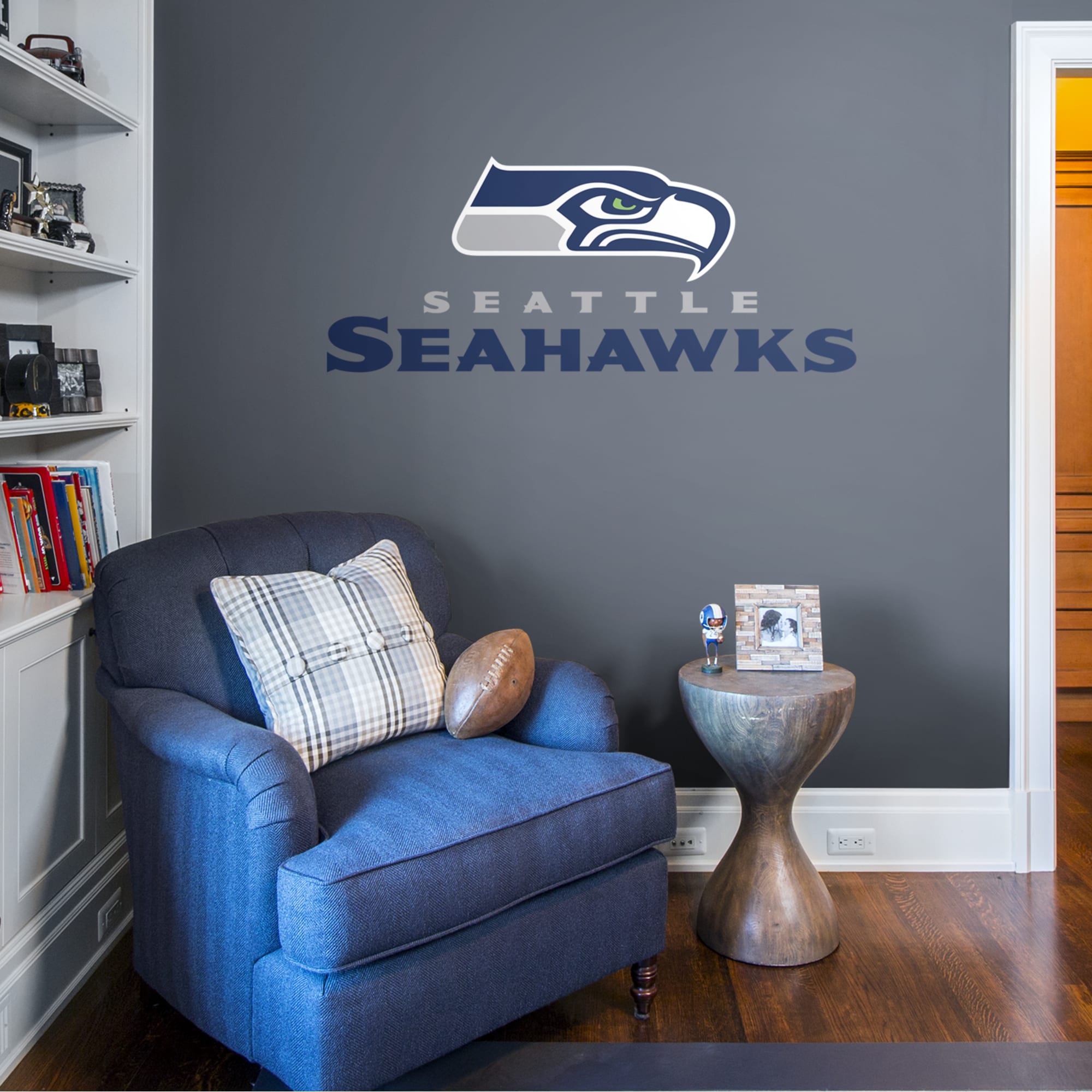 Seattle Seahawks: Logo - Officially Licensed NFL Transfer Decal by Fathead
