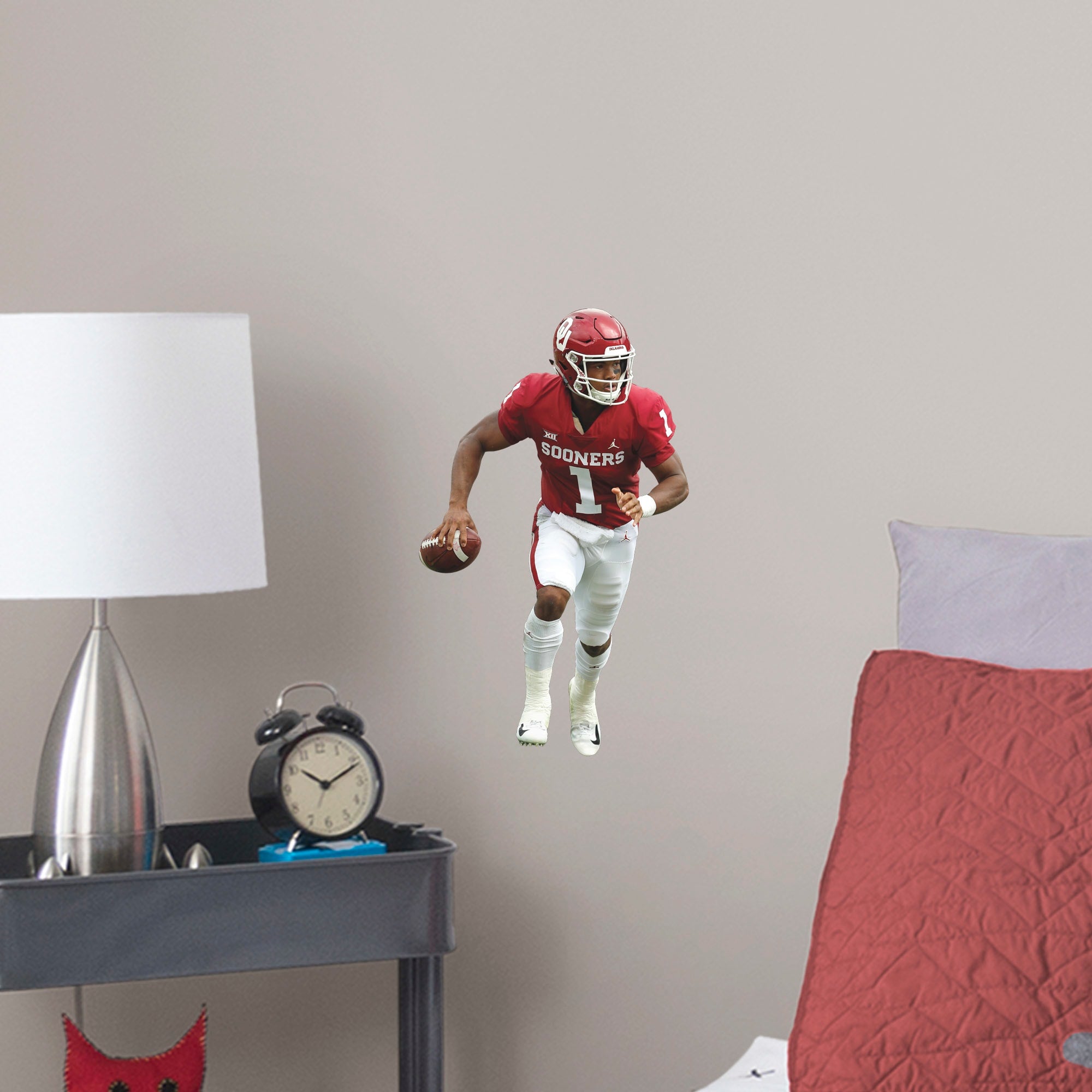 Kyler Murray for Oklahoma Sooners: Oklahoma - Officially Licensed Removable Wall Decal Large by Fathead | Vinyl