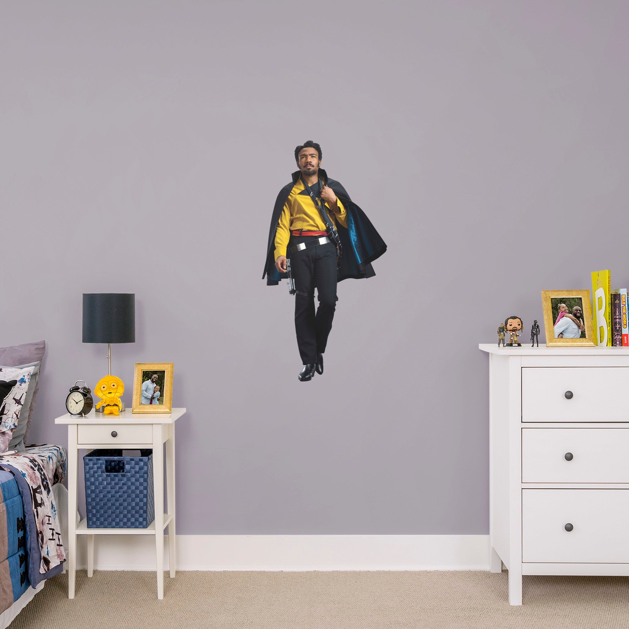 Lando Calrissian - Solo: A Star Wars Story - Officially Licensed Removable Wall Decal XL by Fathead | Vinyl