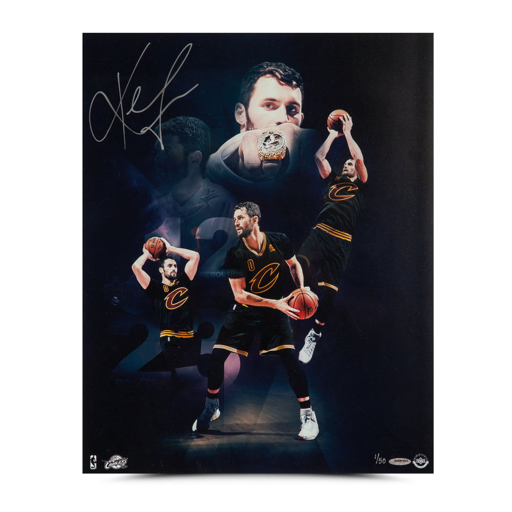 Kevin Love "Ring Night" 16X20 Autograph by Fathead