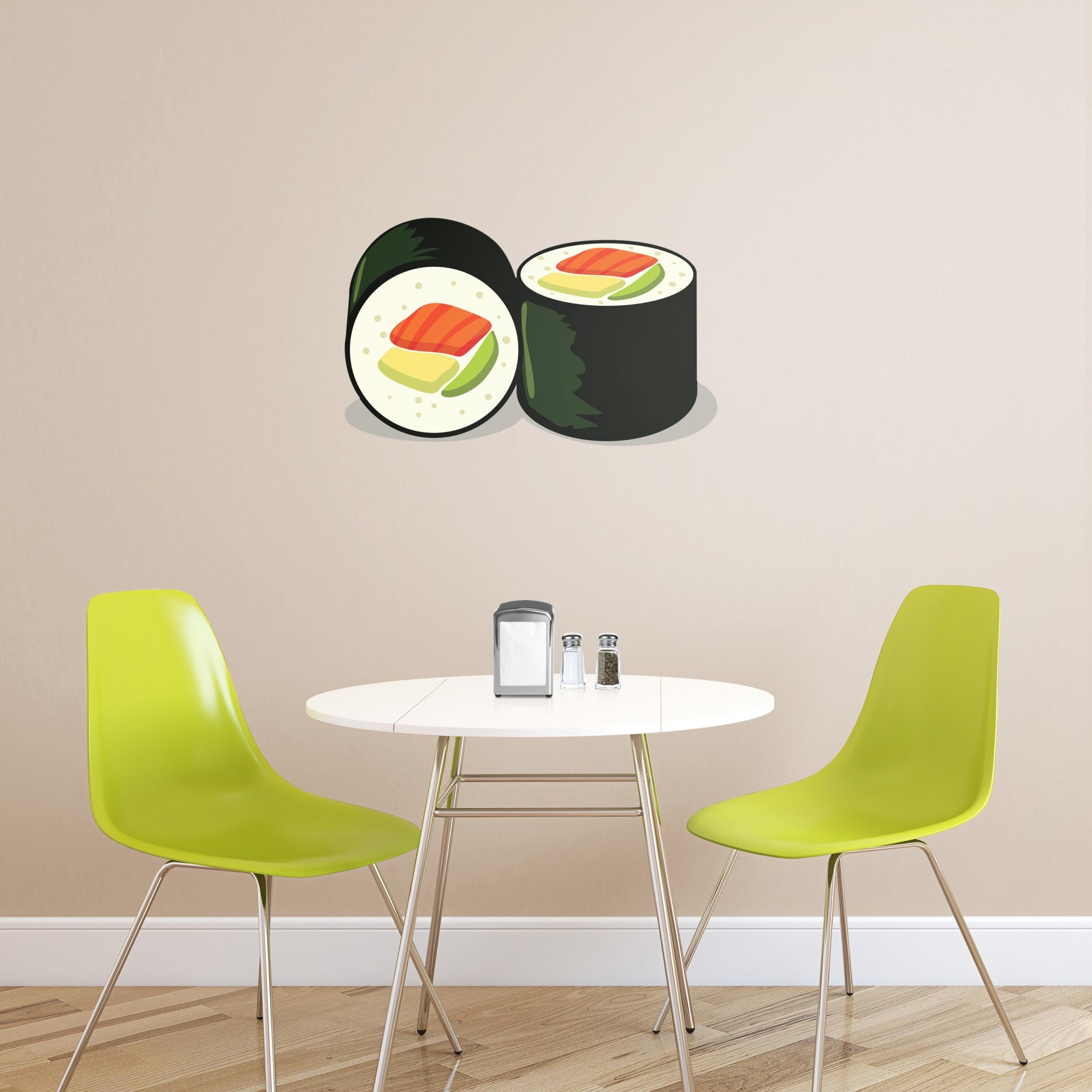 Sushi Roll: Illustrated - Removable Vinyl Decal XL by Fathead