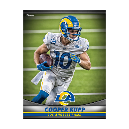 Los Angeles Rams: Matthew Stafford 2021 - NFL Removable Adhesive Wall Decal Giant Athlete +2 Wall Decals 33W x 51H