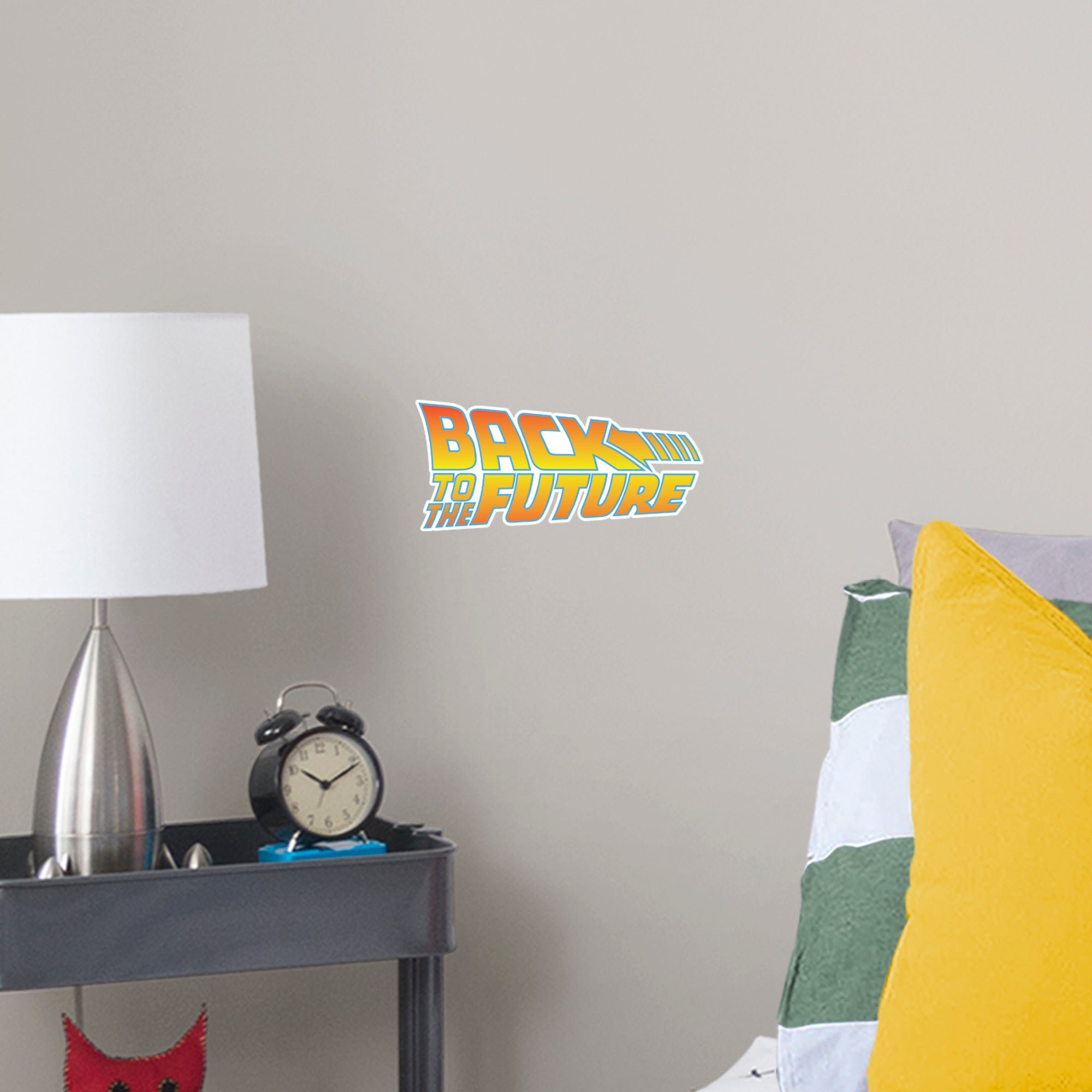 BACK TO THE FUTURE LOGO OFFICIALLY LICENSED NBC UNIVERSAL REMOVABLE Wall DECAL Large by Fathead | Vinyl