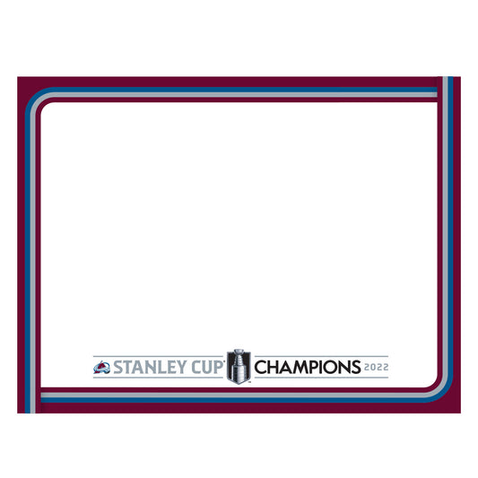 Colorado Avalanche Stanley Cup Champions, High Quality Vinyl Stickers