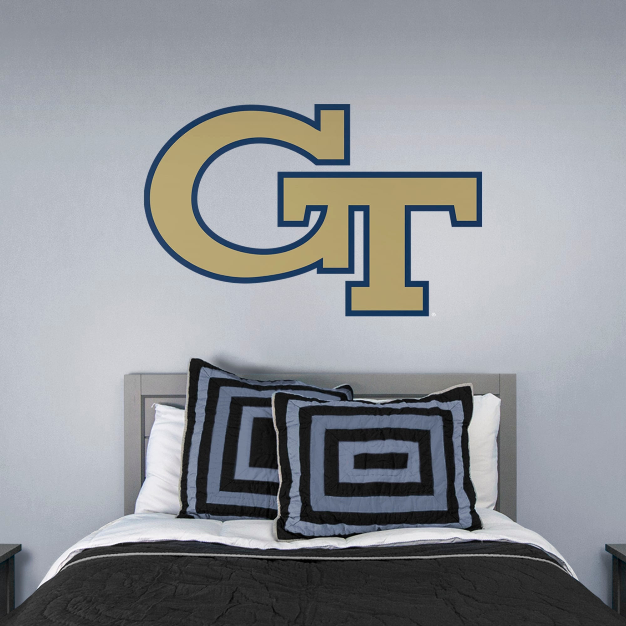 Georgia Tech for Georgia Tech Yellow Jackets: Yellow Jackets Logo - Officially Licensed Removable Wall Decal 51.0"W x 32.0"H by