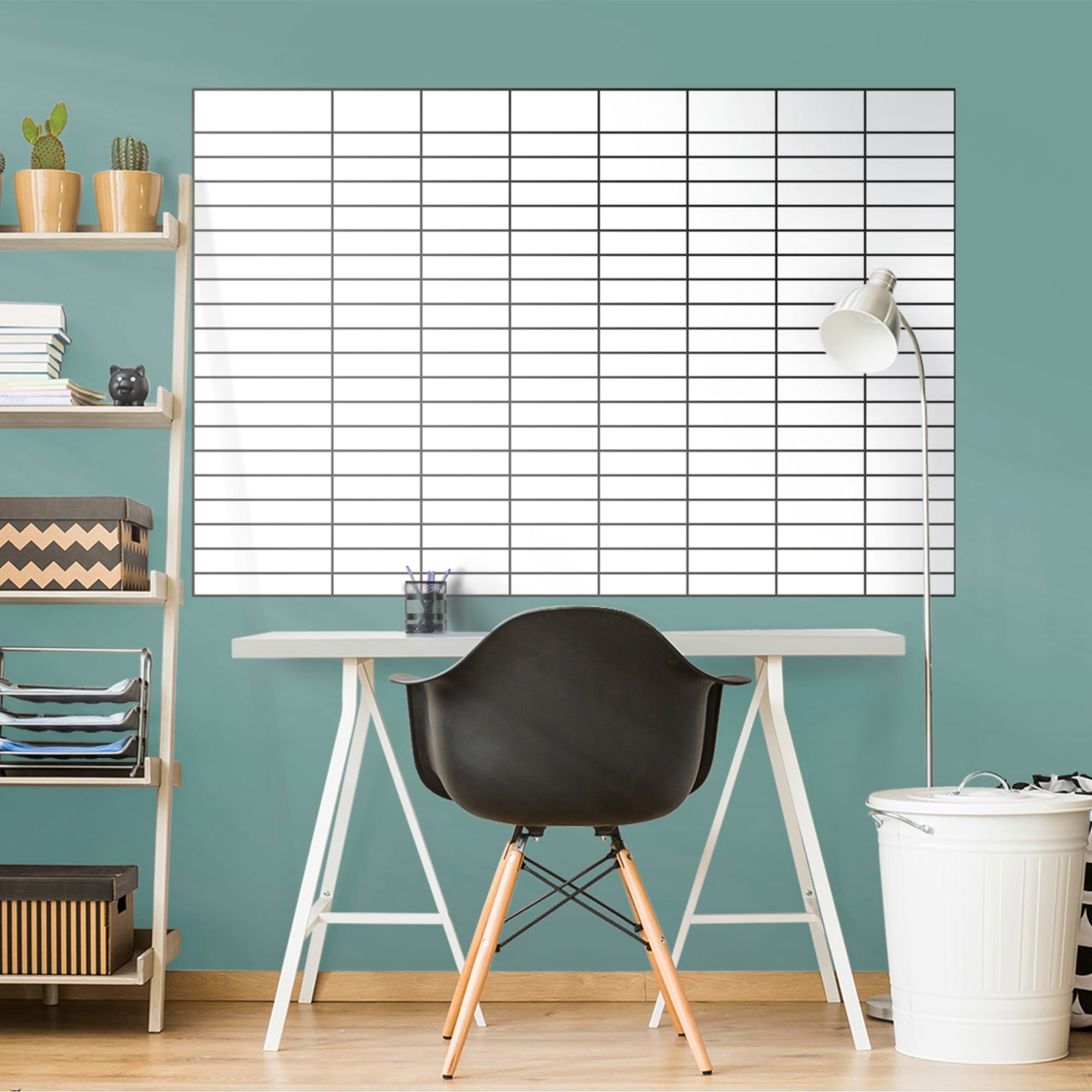 Sales Goal Tracking Chart - Removable Dry Erase Vinyl Decal 62.0"W x 41.0"H by Fathead