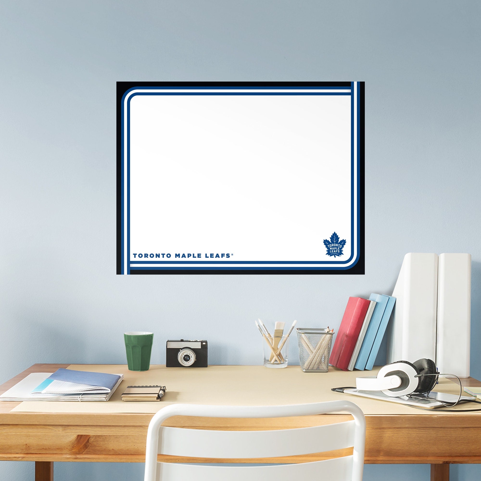 Toronto Maple Leafs: Dry Erase Whiteboard - X-Large Officially Licensed NHL Removable Wall Decal XL by Fathead | Vinyl