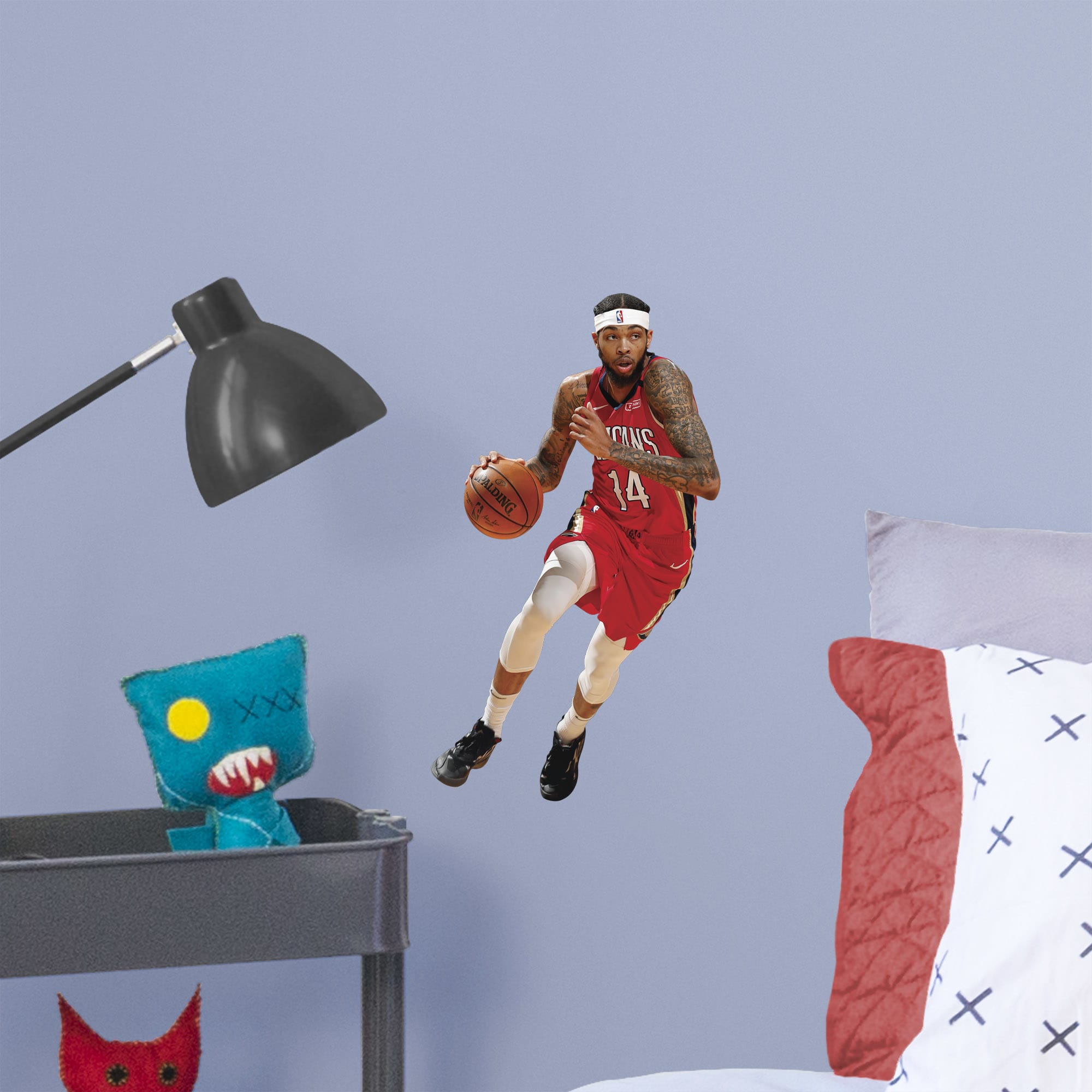 Brandon Ingram for New Orleans Pelicans - Officially Licensed NBA Removable Wall Decal Large by Fathead | Vinyl