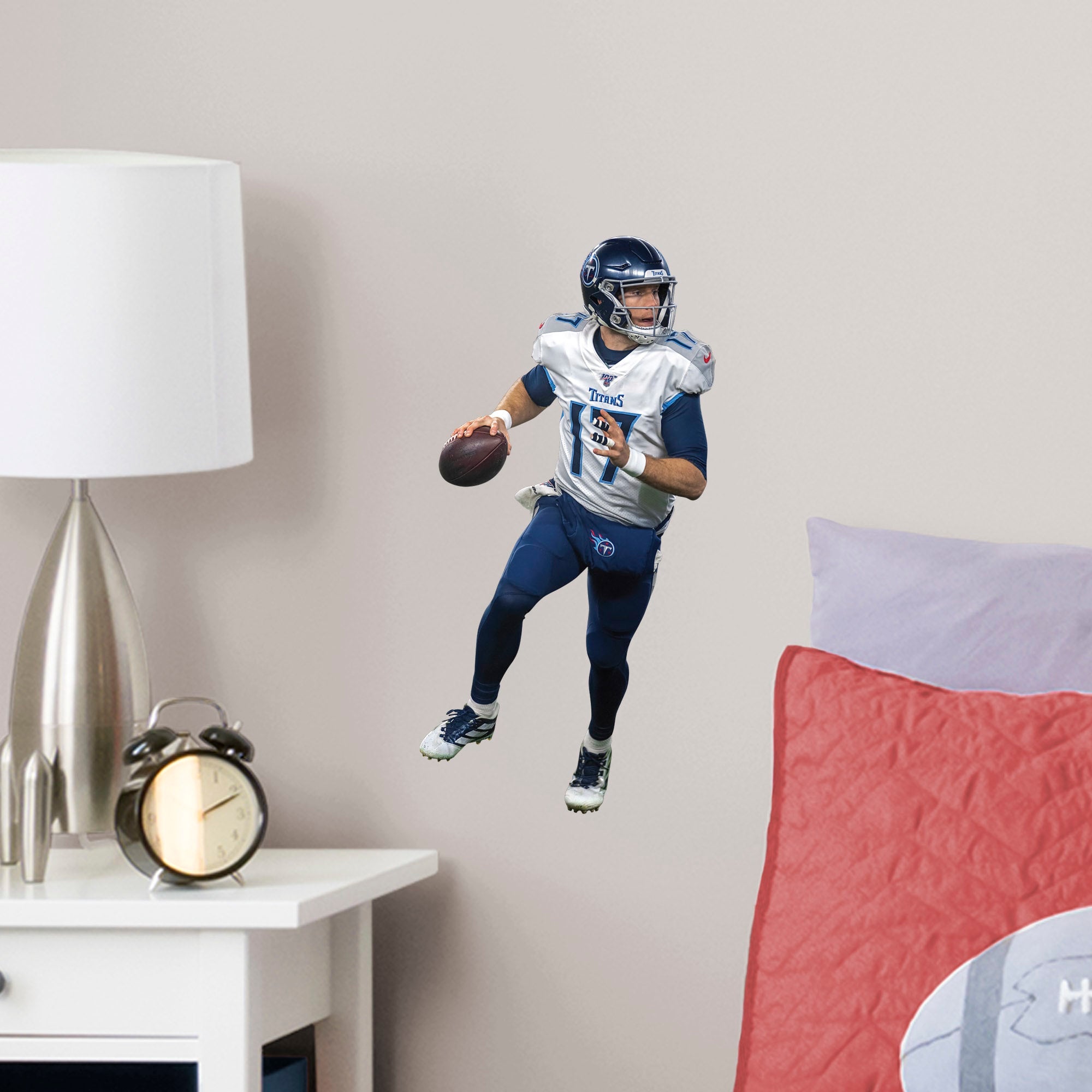 Ryan Tannehill for Tennessee Titans - Officially Licensed NFL Removable Wall Decal Large by Fathead | Vinyl