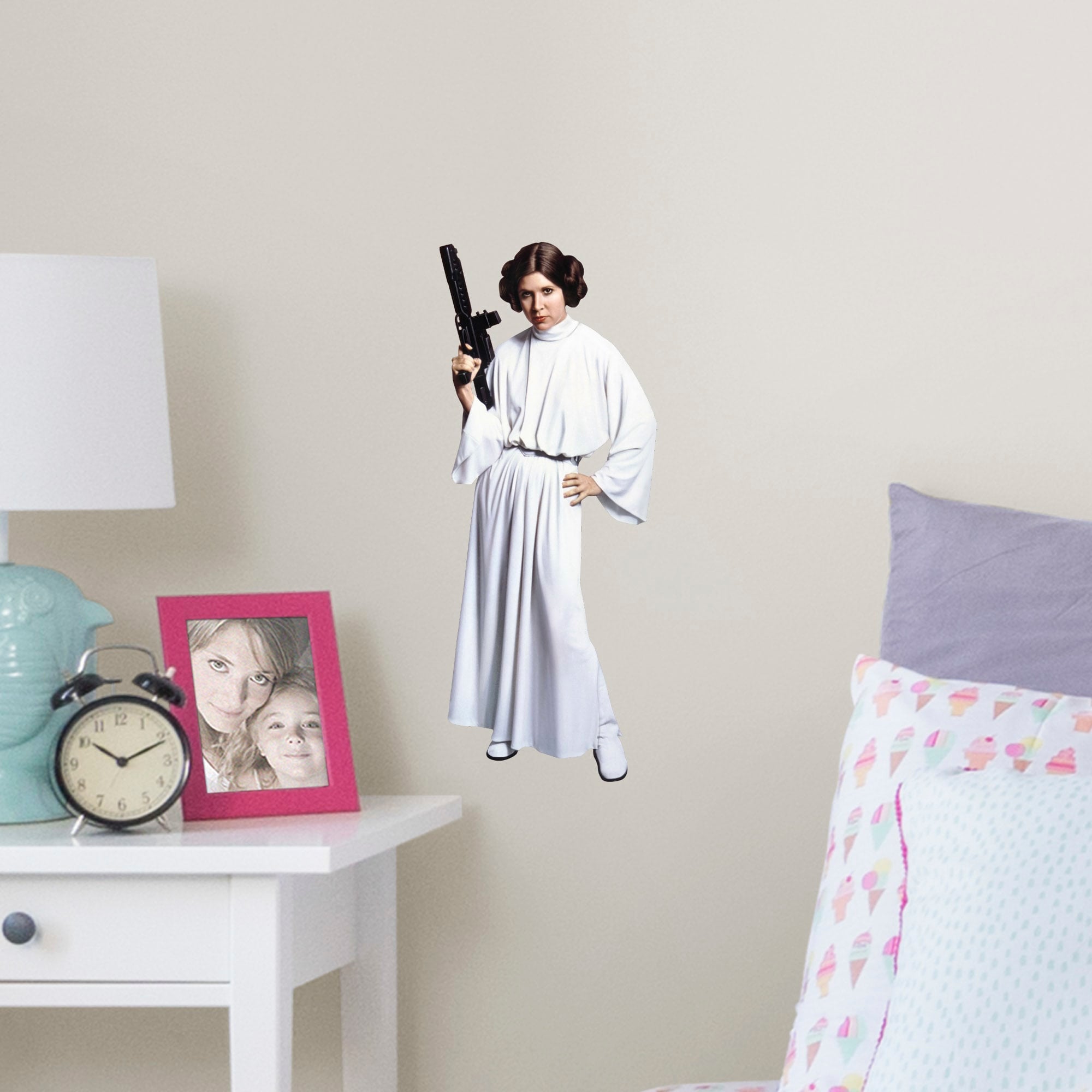 Princess Leia - Officially Licensed Removable Wall Decal Large by Fathead | Vinyl