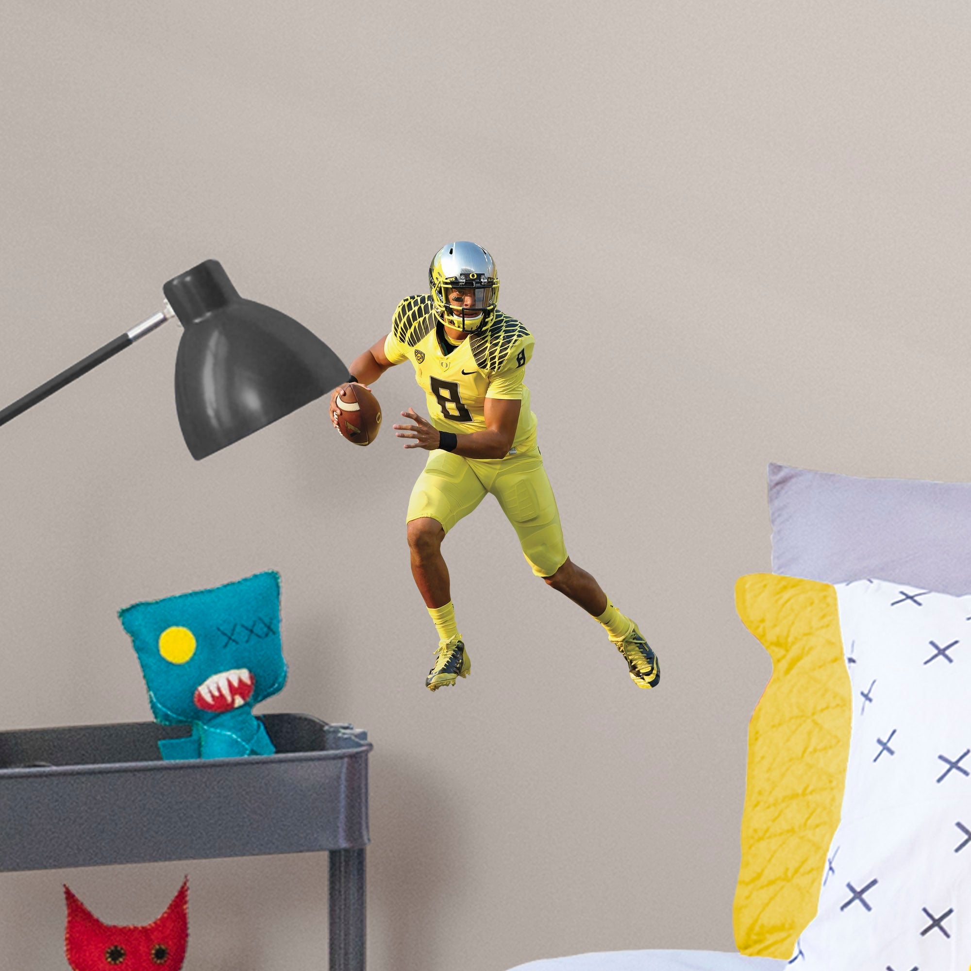 Marcus Mariota for Oregon Ducks: Oregon - Officially Licensed Removable Wall Decal Large by Fathead | Vinyl