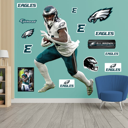 Fathead Seattle Seahawks Sinister Seahawk 5-Pack Removable Wall