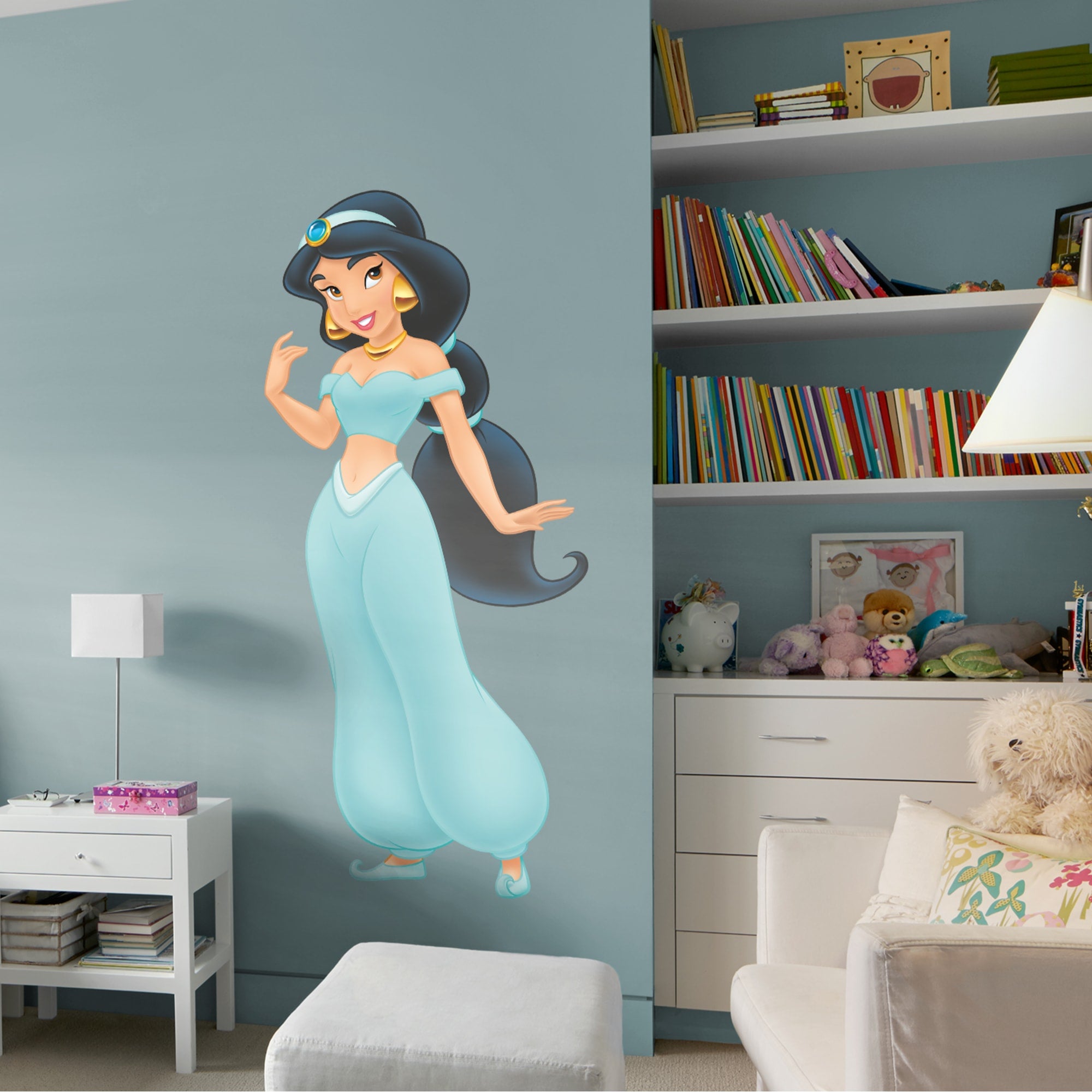 Jasmine - Officially Licensed Disney Removable Wall Decal 28.0"W x 63.0"H by Fathead | Vinyl