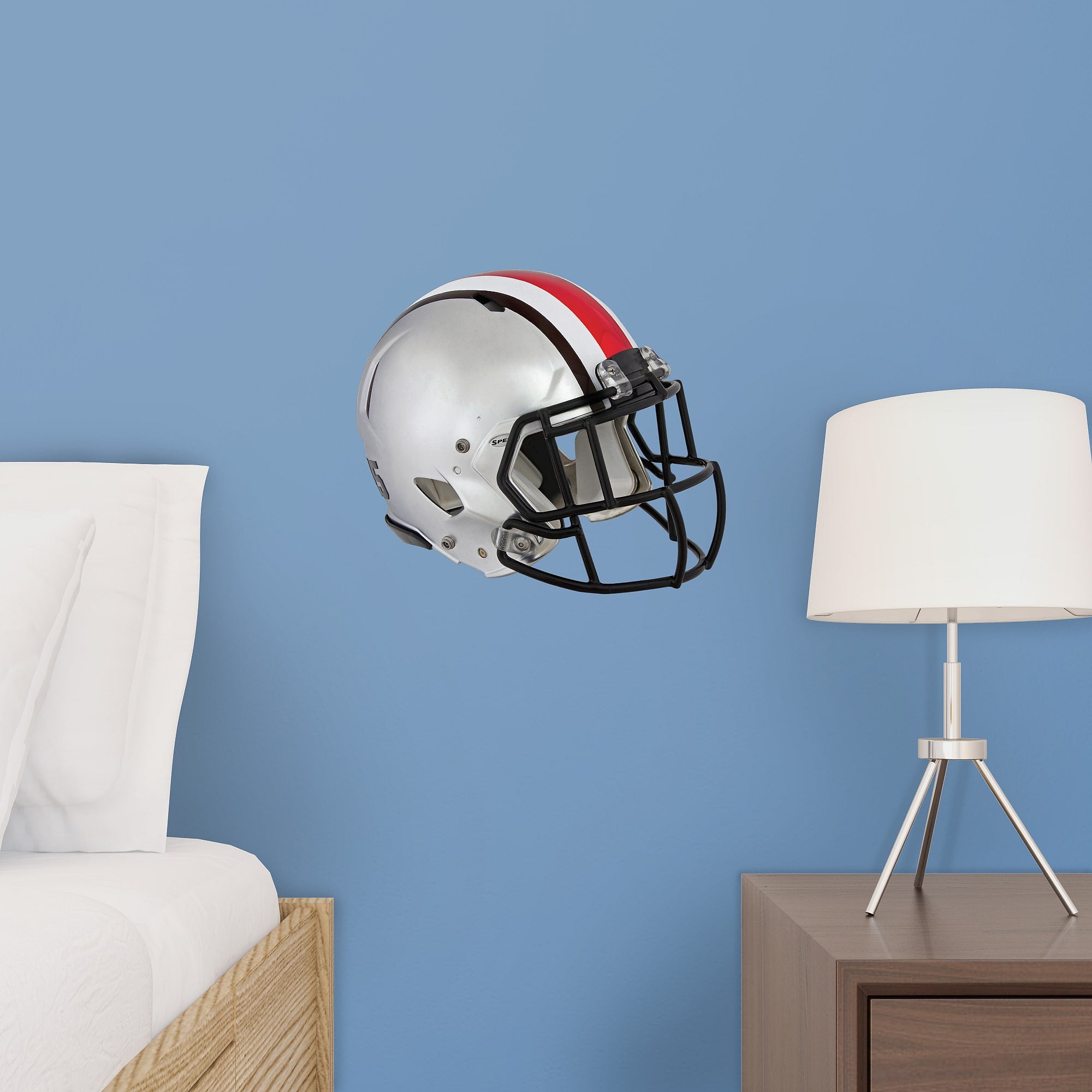 Ohio State Buckeyes: Rivalry Helmet - Officially Licensed Removable Wall Decal 12.0"W x 11.0"H by Fathead | Vinyl