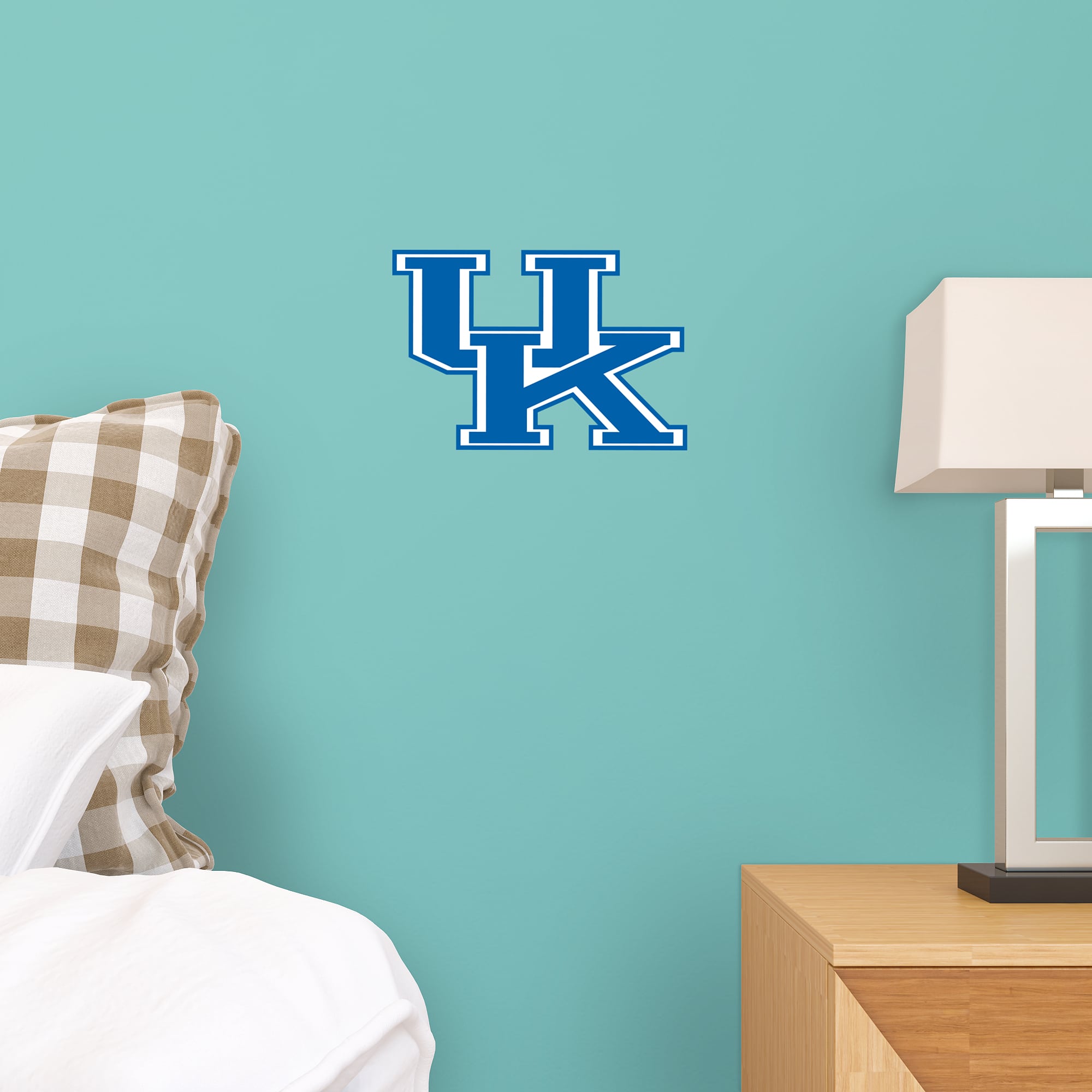 Kentucky Wildcats: Logo - Officially Licensed Removable Wall Decal 11.0"W x 8.0"H by Fathead | Vinyl