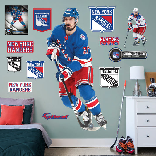 New York Rangers: Artemi Panarin, Igor Shesterkin, Adam Fox and Mika  Zibanejad 2023 Team Collection - Officially Licensed NHL Removable Adhesive  Decal