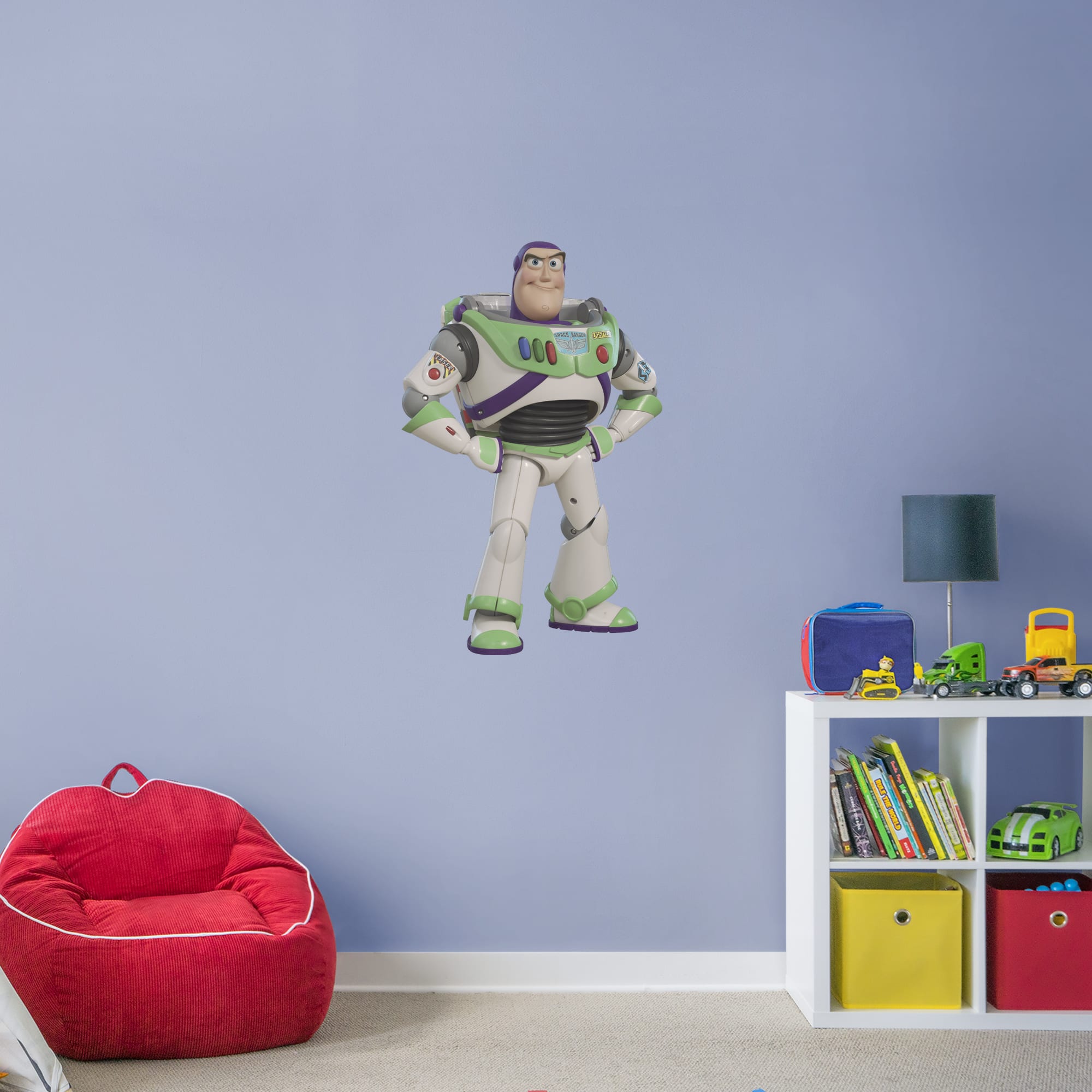 Toy Story 4: Buzz Lightyear - Officially Licensed Disney/PIXAR Removable Wall Decal XL by Fathead | Vinyl