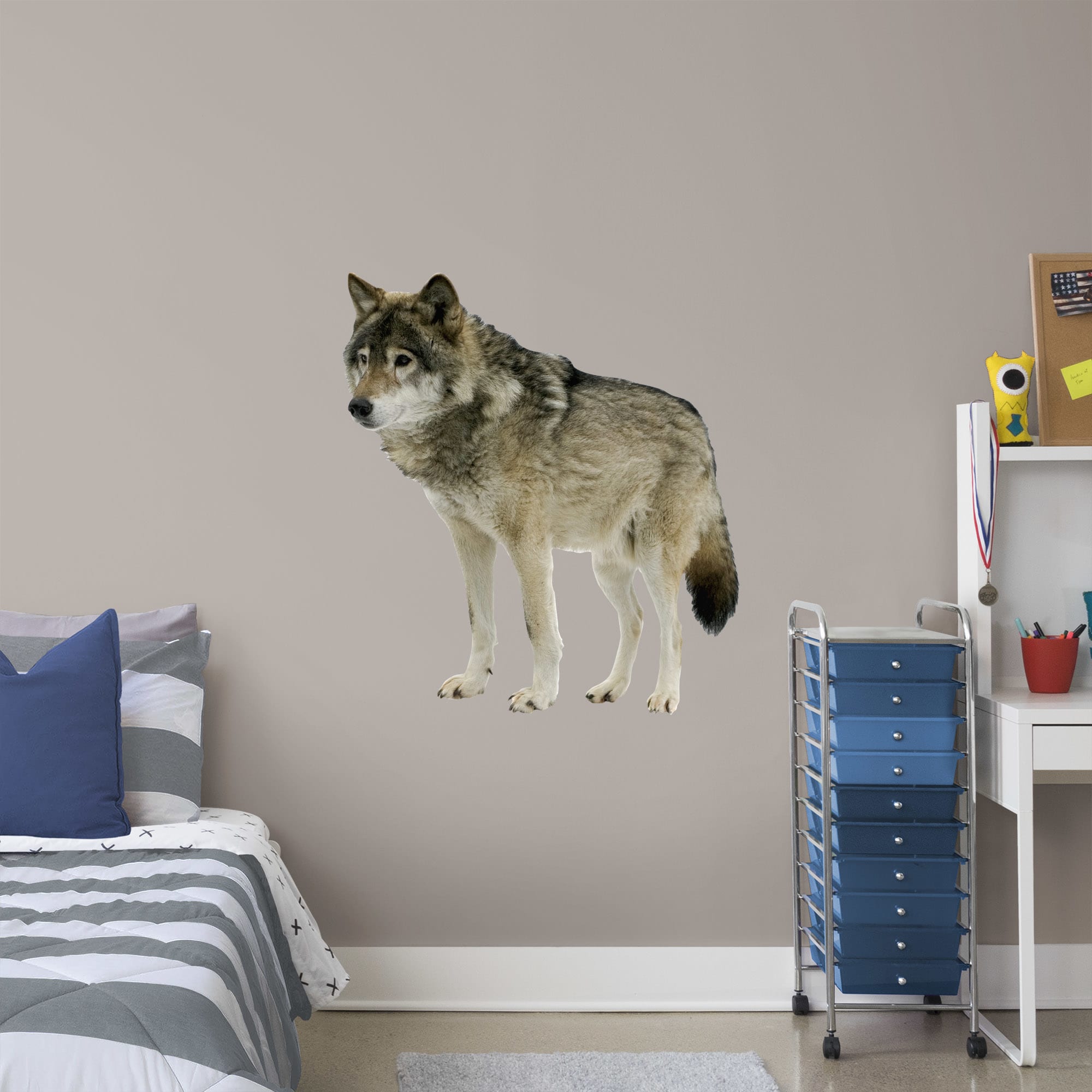 Wolf - Removable Vinyl Decal Large by Fathead