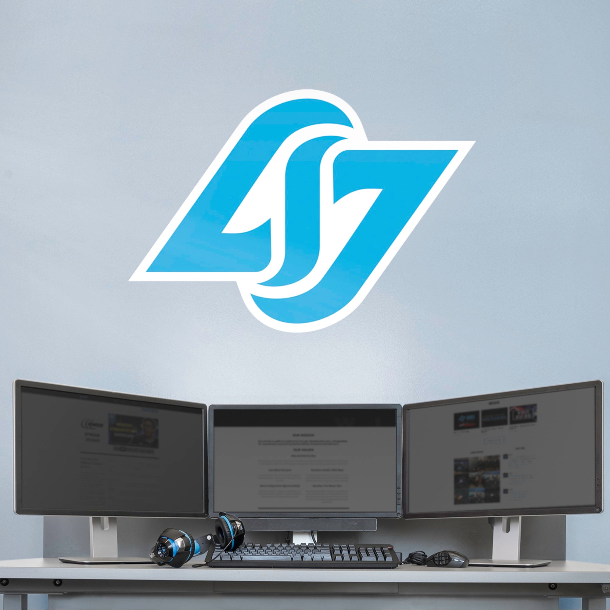Counter Logic Gaming: Logo - Officially Licensed Removable Wall Decal 31.0"W x 45.0"H by Fathead | Vinyl