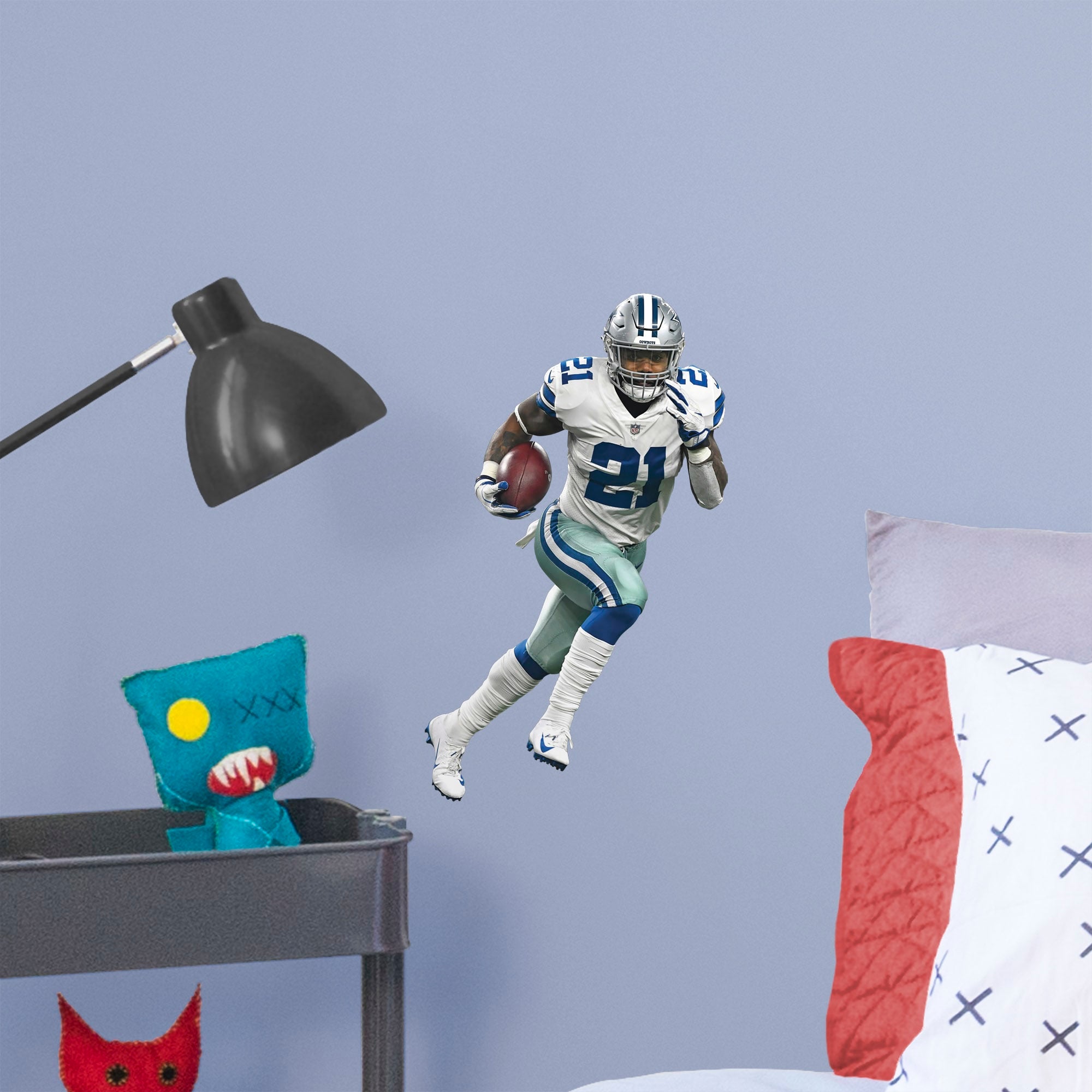 Ezekiel Elliott for Dallas Cowboys: Gamebreaker - Officially Licensed NFL Removable Wall Decal Large by Fathead | Vinyl