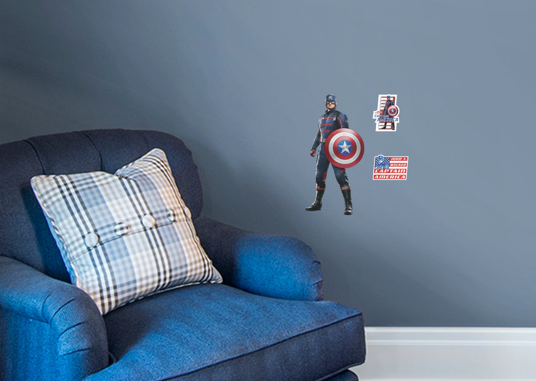 The Falcon & The Winter Soldier JOHN F WALKER - Officially Licensed Marvel Removable Wall Decal Large by Fathead | Vinyl
