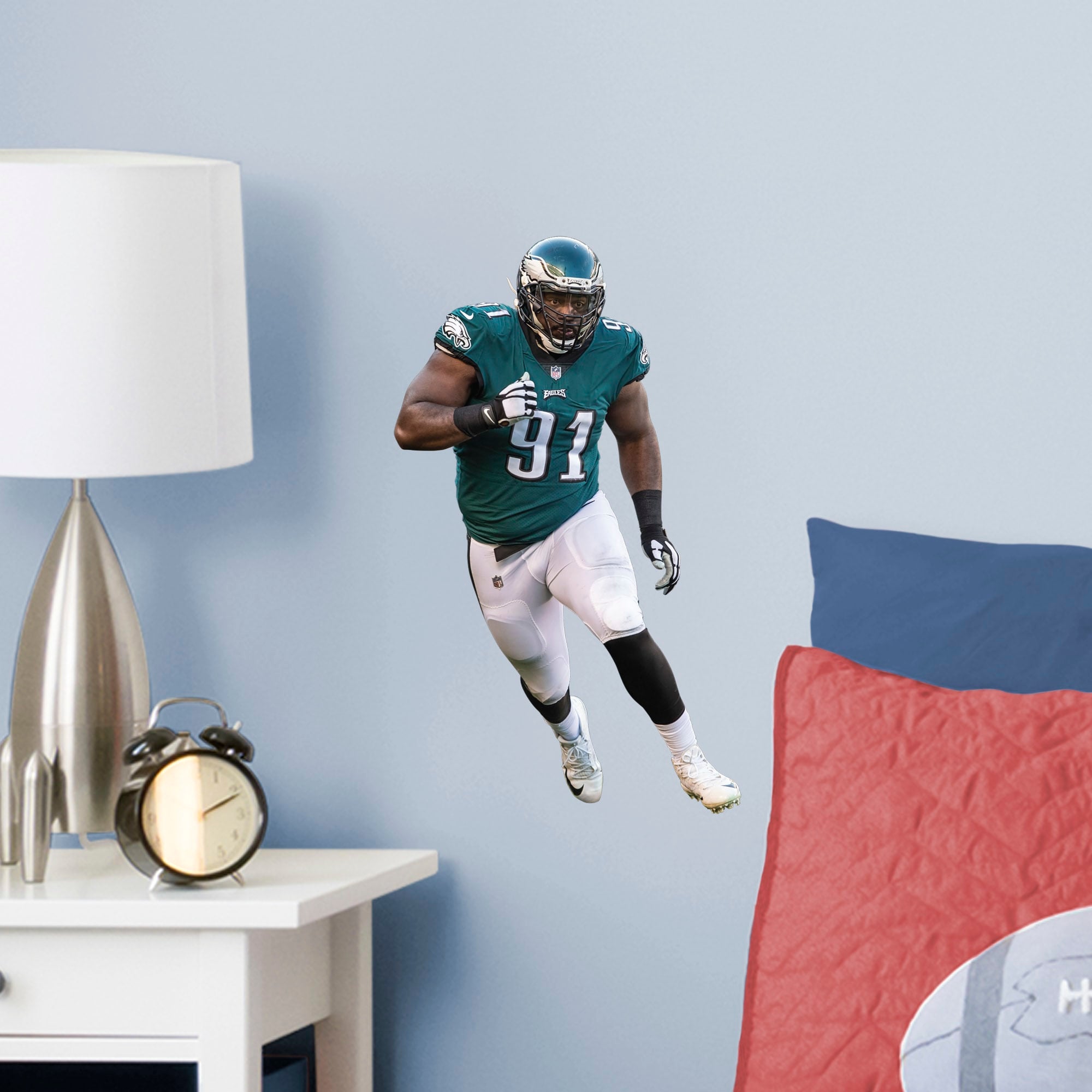 Fletcher Cox for Philadelphia Eagles - Officially Licensed NFL Removable Wall Decal Large by Fathead | Vinyl